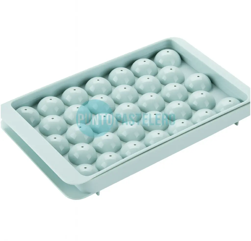 [7790780088826] MOLDE DE PLASTICO 33 ESFERAS (2 PZ) (HIELO) [P] 