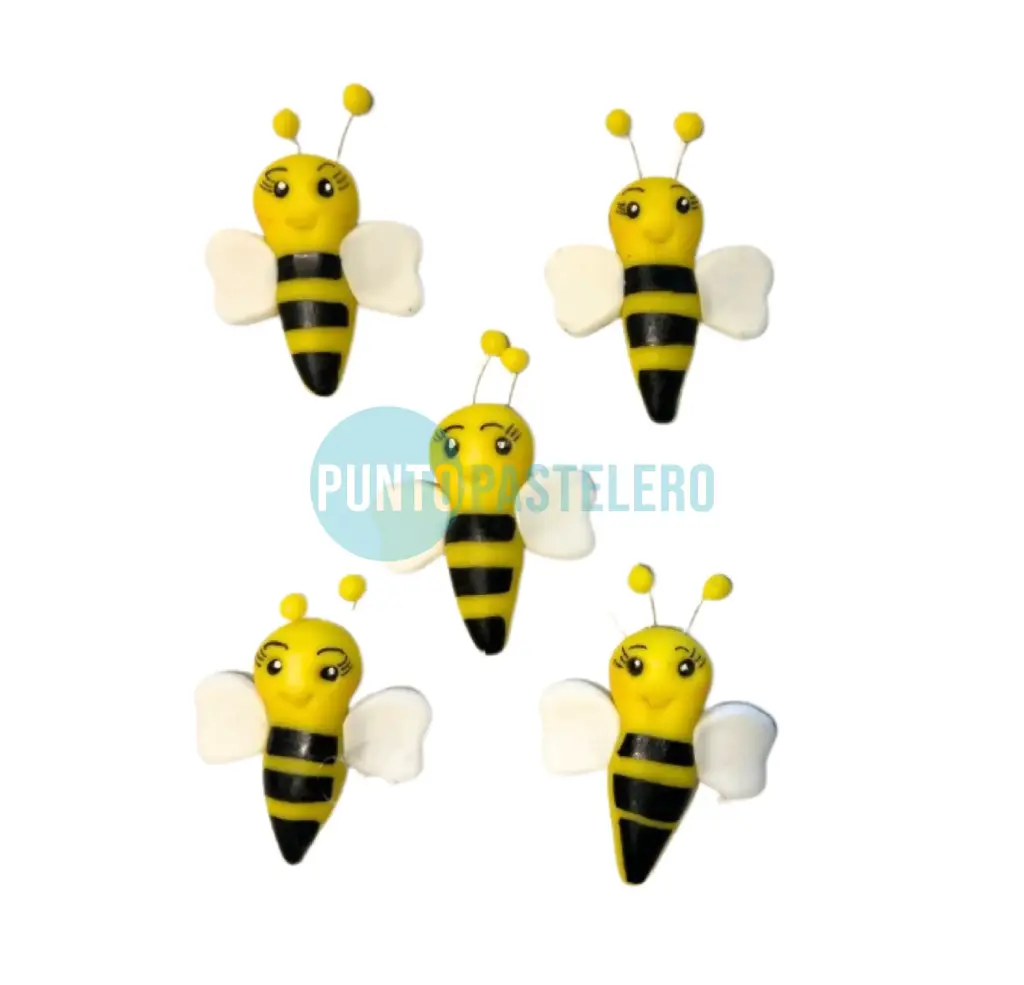 [20434200] ADORNO PORCELANA ABEJITAS (5 U.)