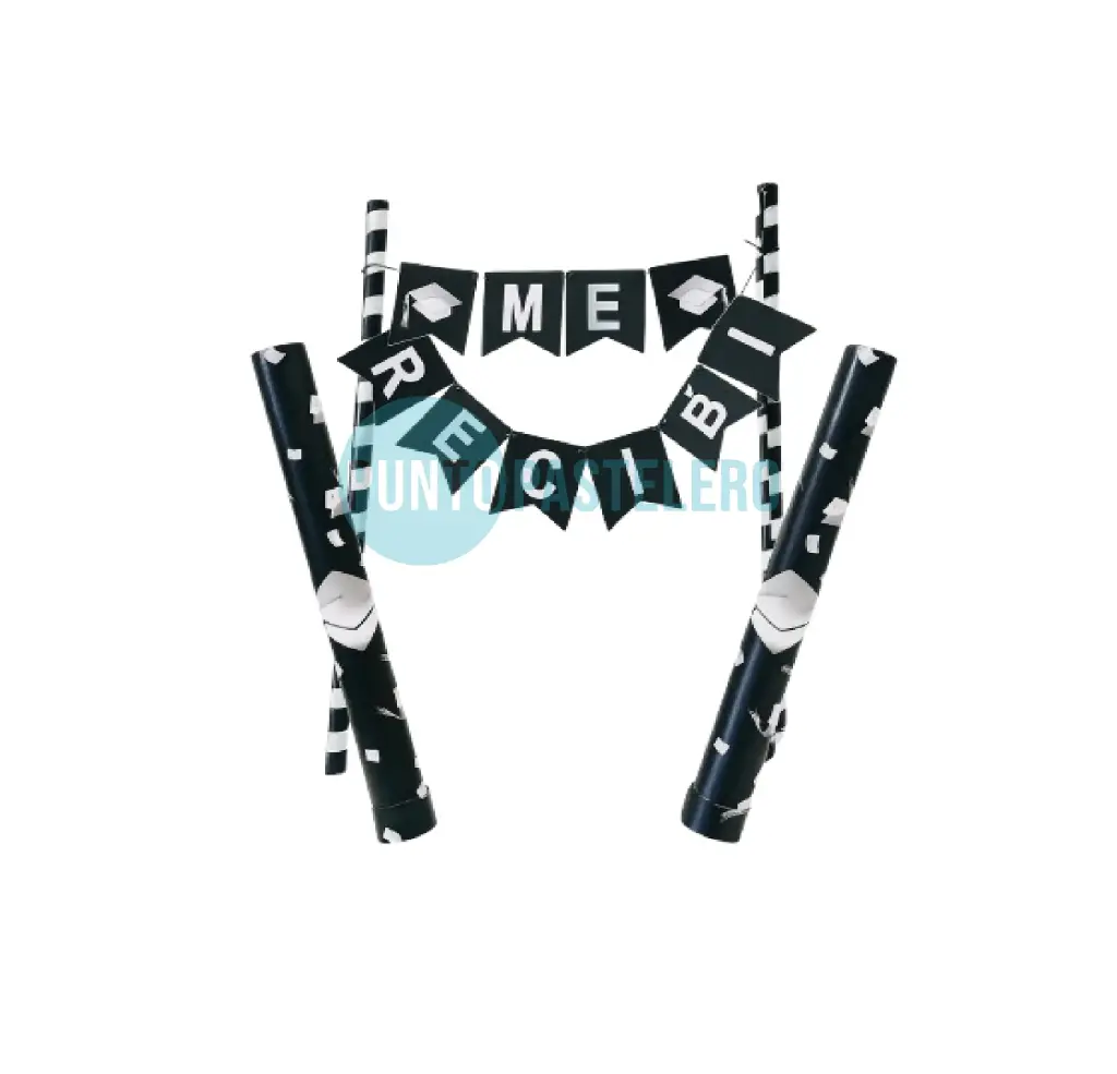 [23411100] PINCHE BANDERIN ME RECIBI + BENGALAS