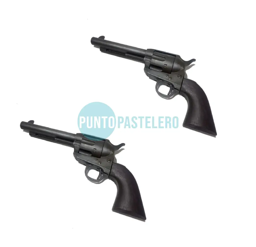 [31691000] REVOLVER PLASTICO NEGRO (2 U.)