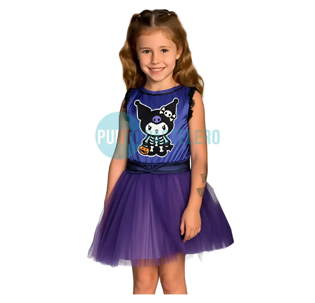 [000000058038] DISFRAZ KUROMI VIOLETA NIÑA CROSTI (T. 2)