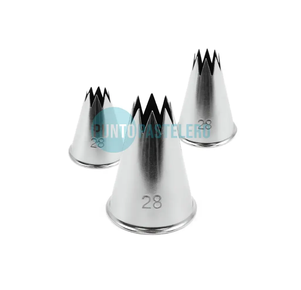 PICO CONFITERIA RIZADO 28