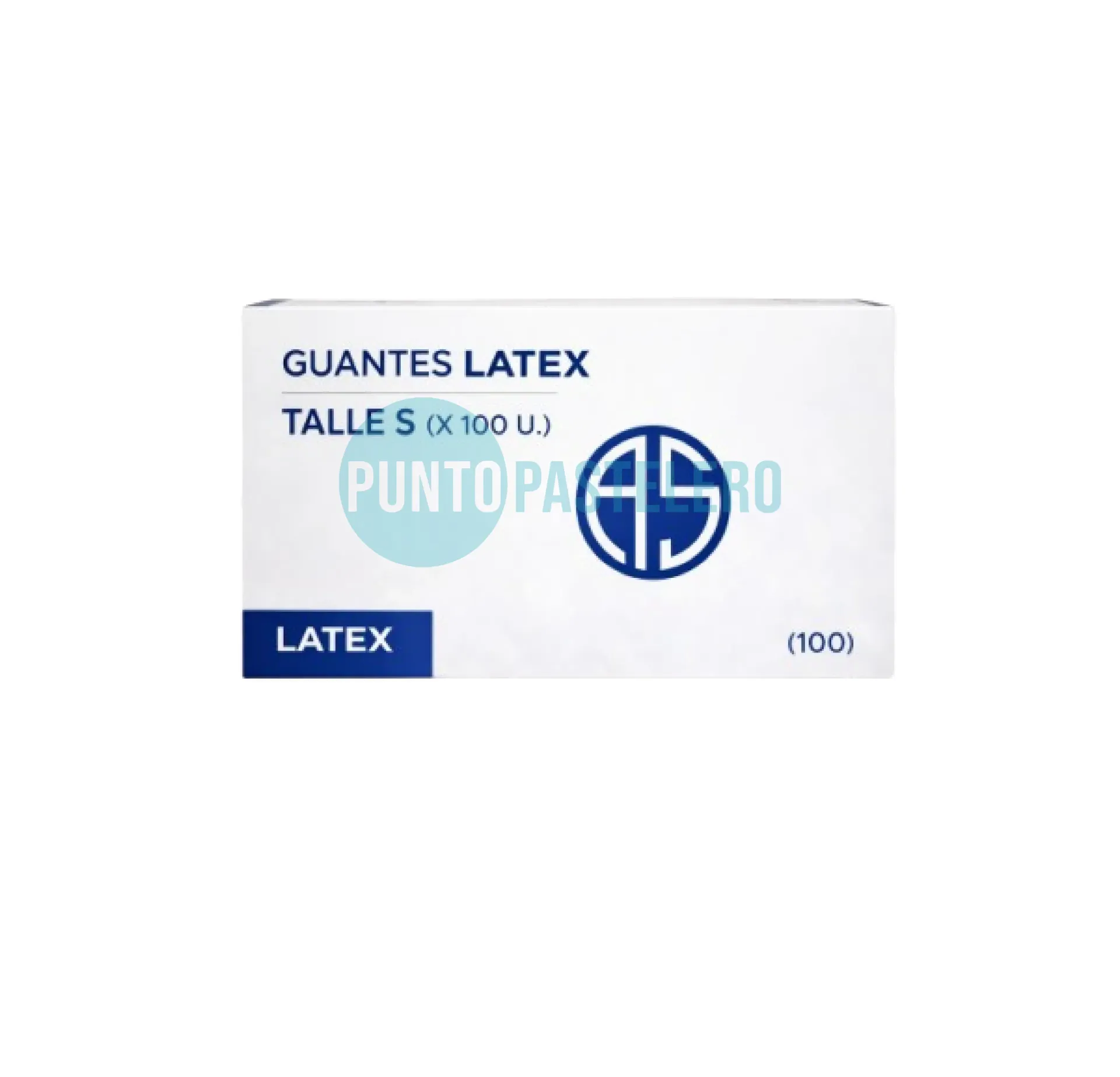 [GU4566S] GUANTES LATEX TALLE S (X 100 U.)