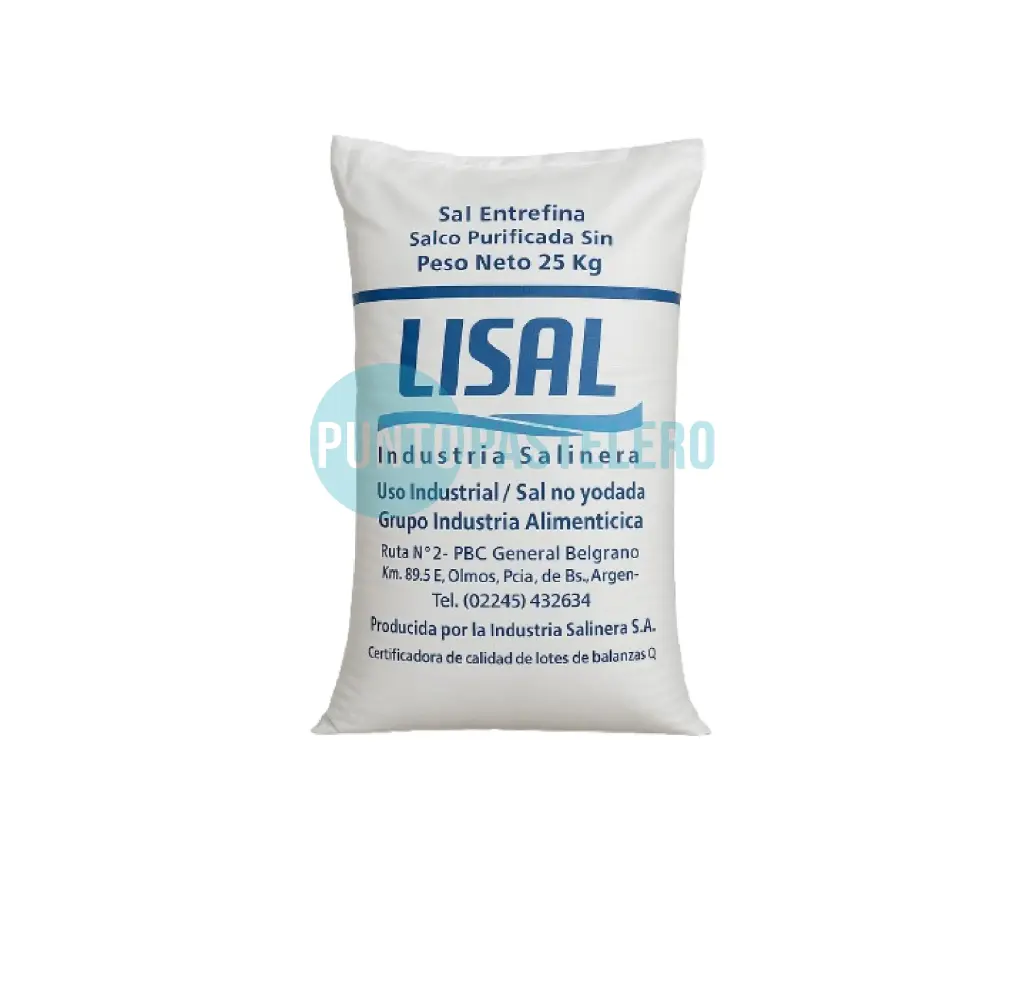 SAL ENTREFINA LISAL (X 25 KG.) 