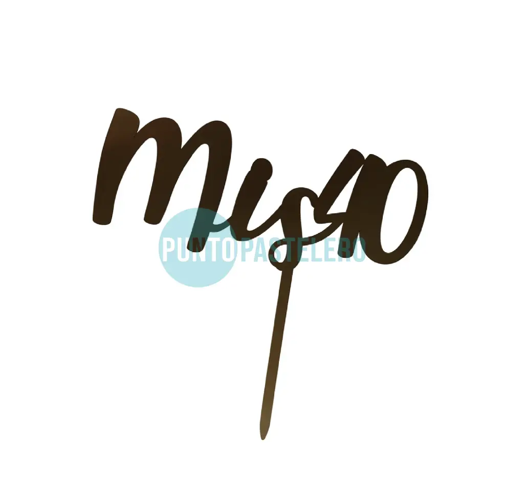 [MC20N] TOPPER "MIS 40" 3D (TT) (NEGRO)