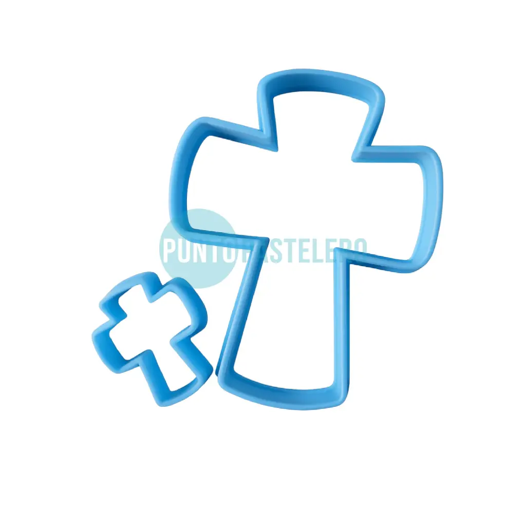 SET CORTANTES 3D CRUZ (2 U.) [CAJA 33]