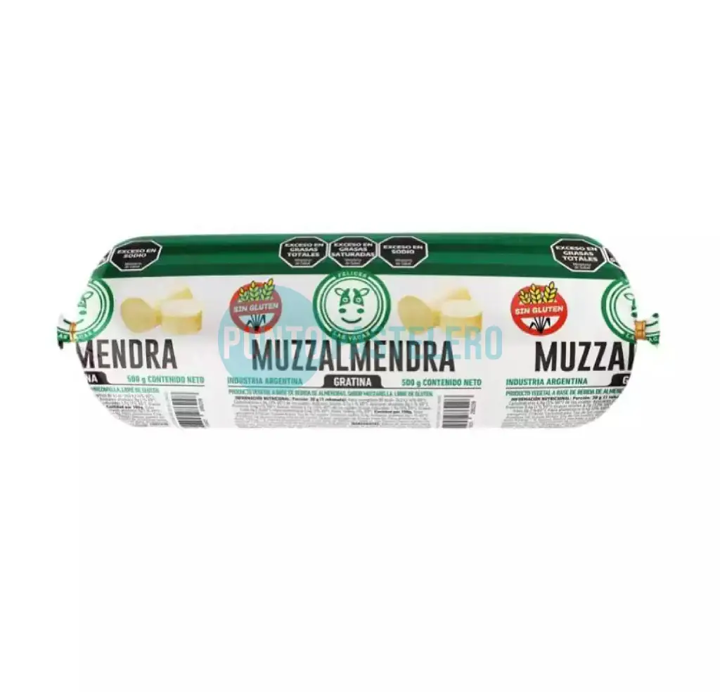 QUESO MOZZARELA CILINDRO FELICES LAS VACAS (X 500 GR.) (VEGANO) [REFRIGERADOS]