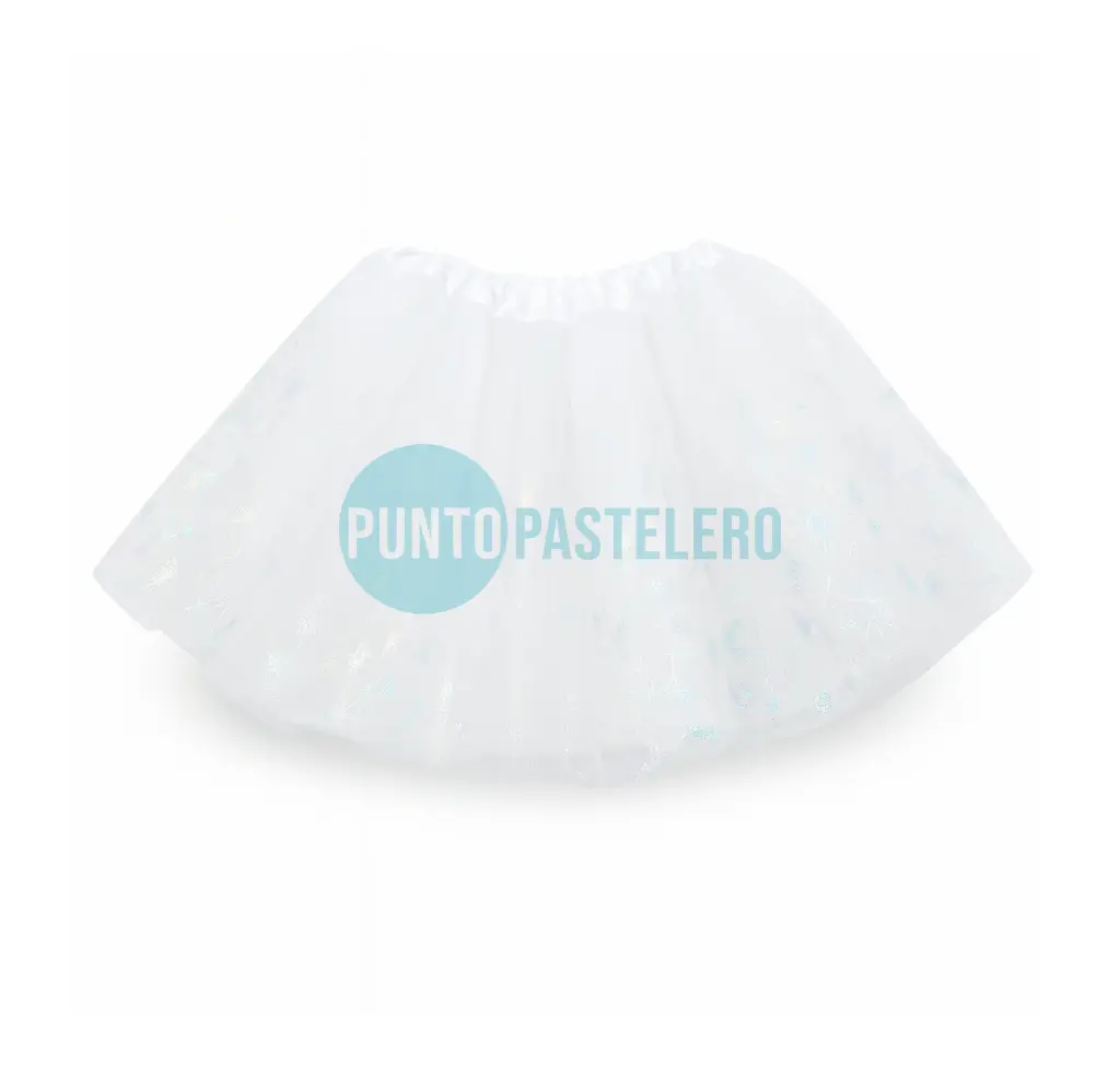 TUTU TORNASOL CORAZON BLANCO