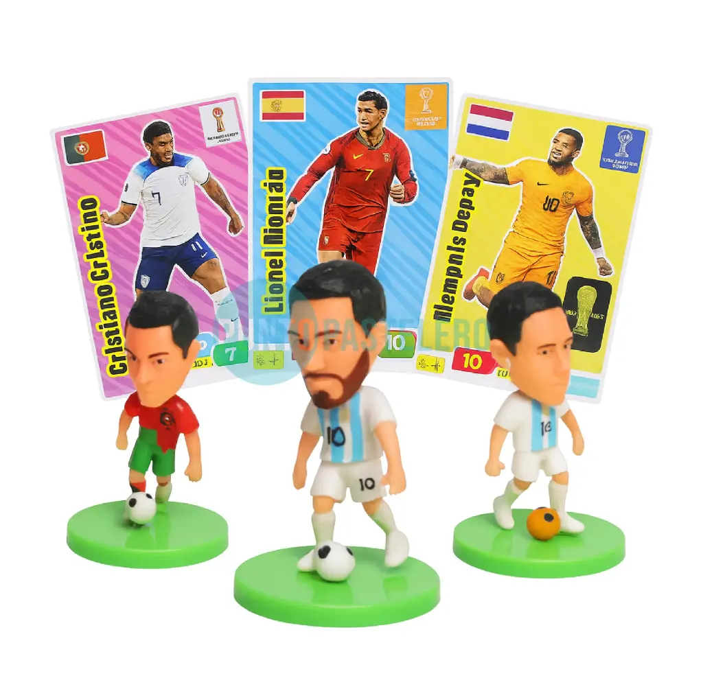 MUÑECO SORPRESA JUGADORES "IDOLOS DEL FUTBOL" (MUÑECO + TARJETA)