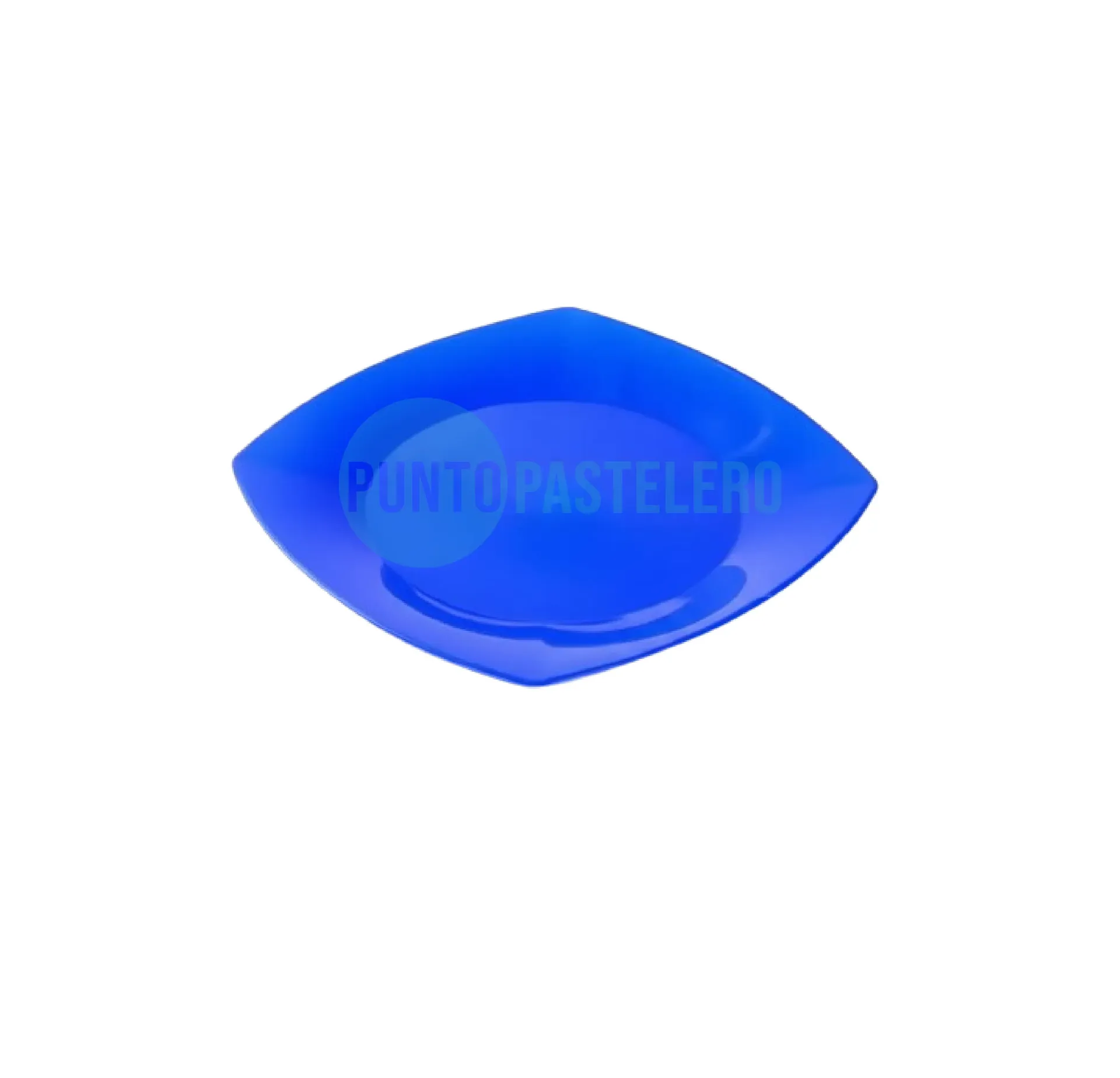 PLATO KOVALPLAST 17 CM AZUL (10 U.)