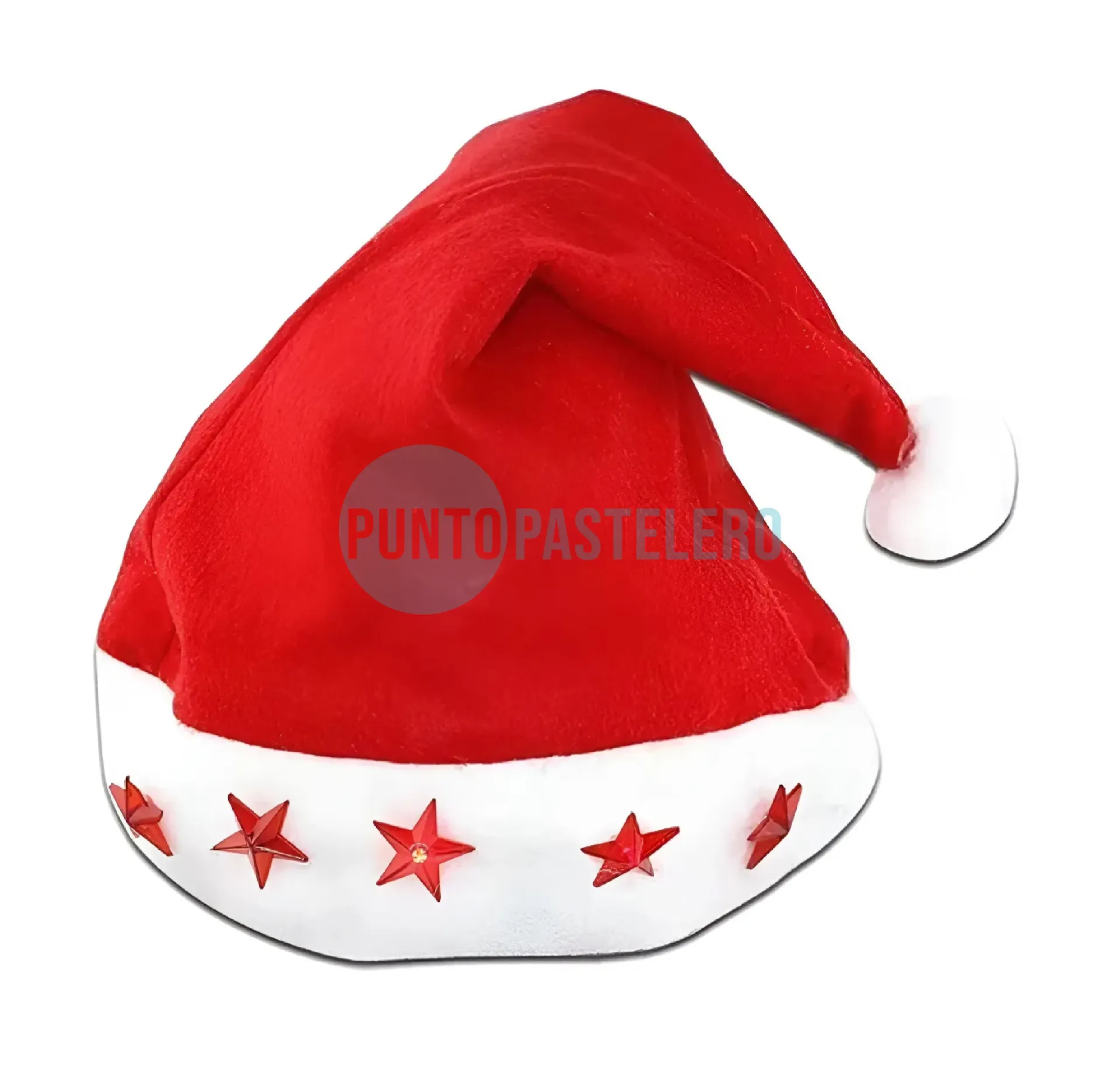 GORRO PAPA NOEL CON LUZ