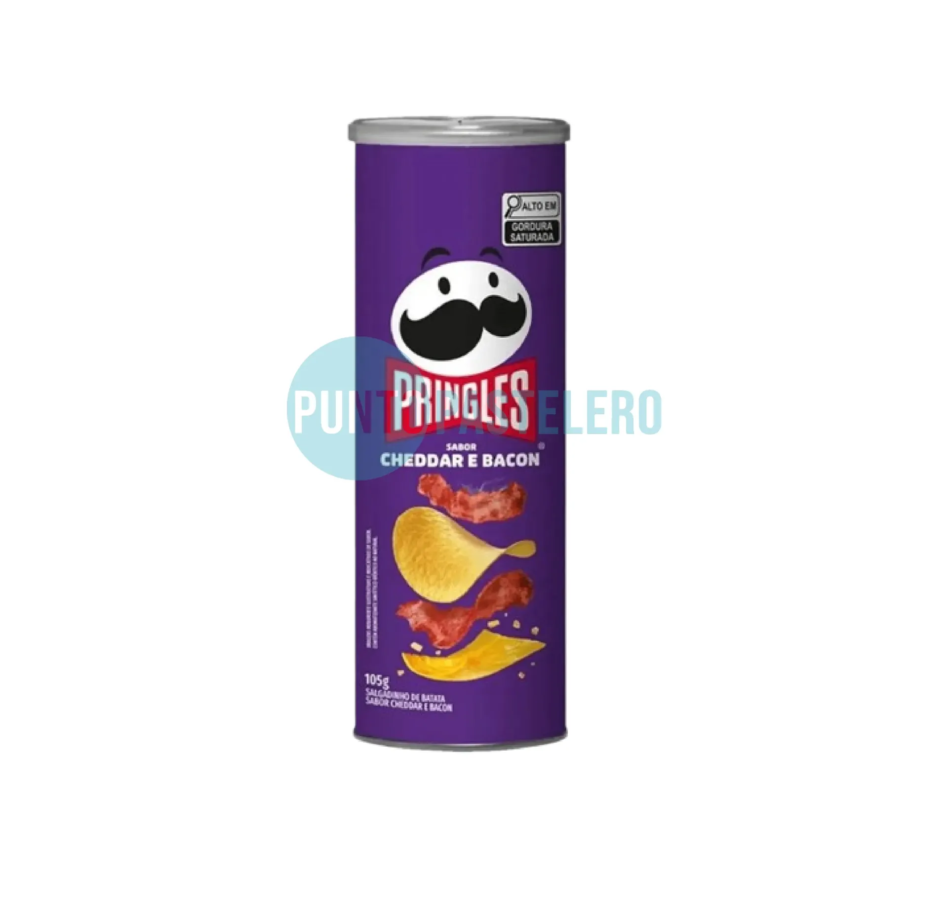 PAPAS FRITAS PRINGLES CHEDDAR Y BACON (X 105 GR.)