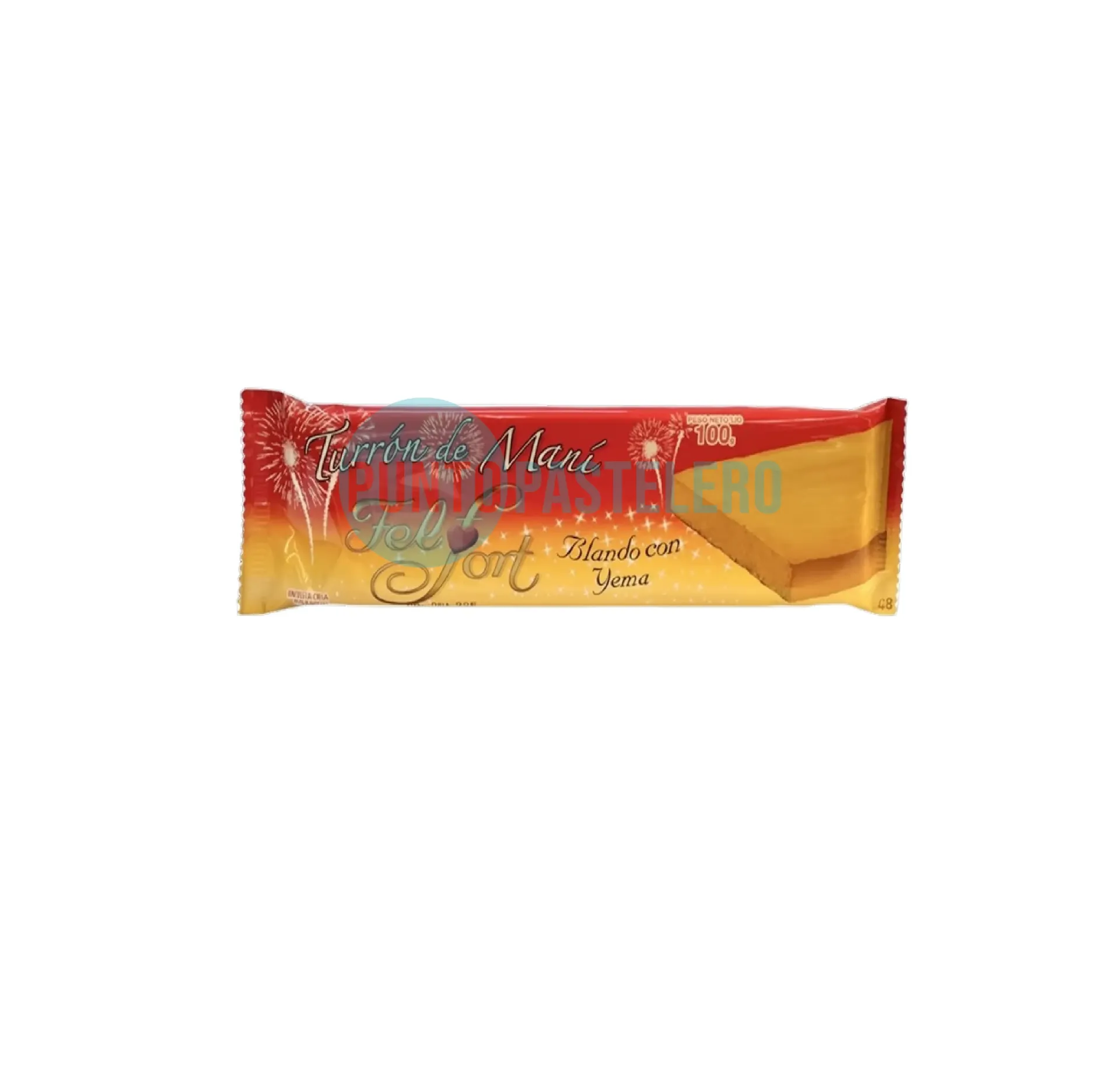 TURRON FELFORT DELICIA YEMA (X 100 GR.)
