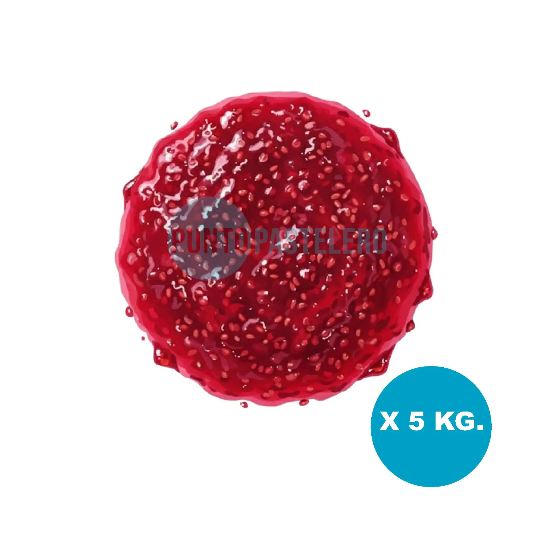 MERMELADA DE FRAMBUESA (X 5.5 KG.)