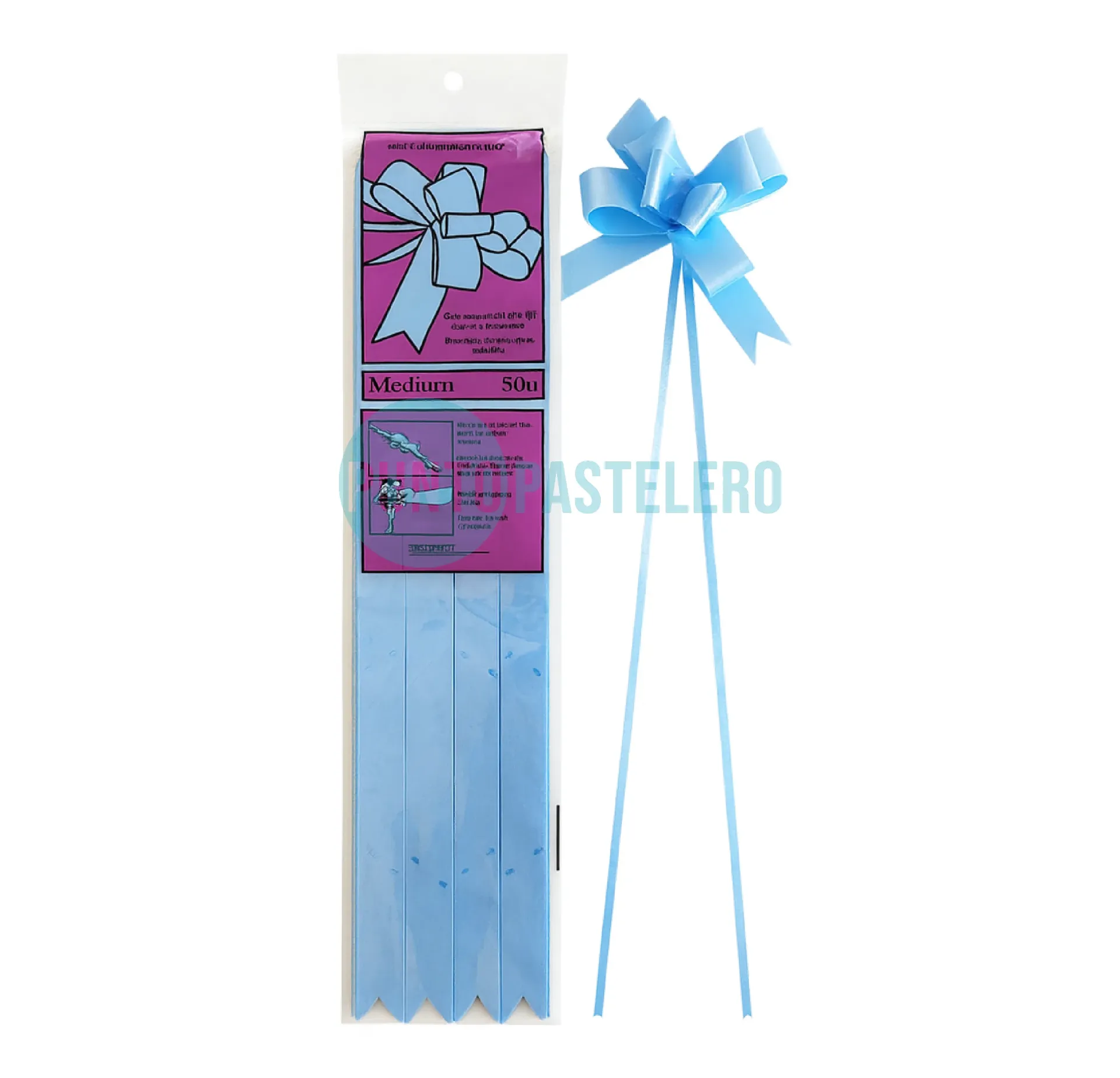 MOÑO MAGICO MEDIUM (VARIOS COLORES) (X 50 U.)