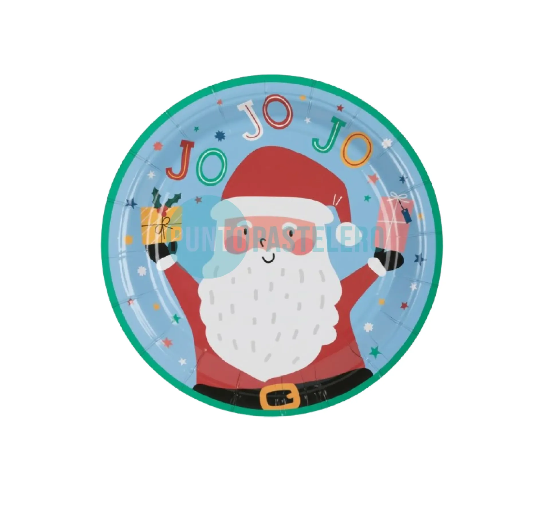 PLATO POLIPAPEL "SANTA VINTAGE" (6 U.)