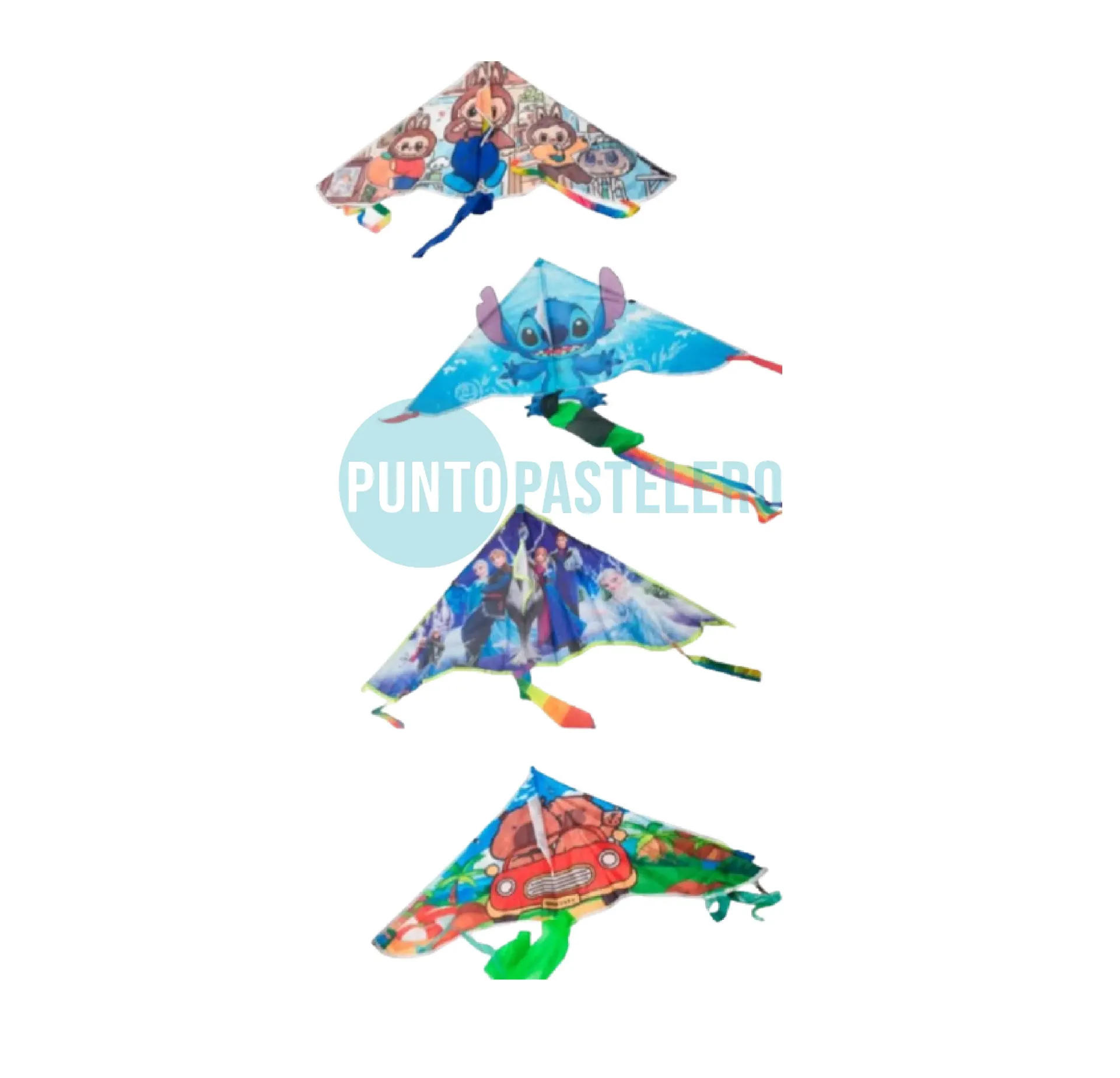 BARRILETE TELA (93X66 CM) (PERSONAJES SURTIDOS)