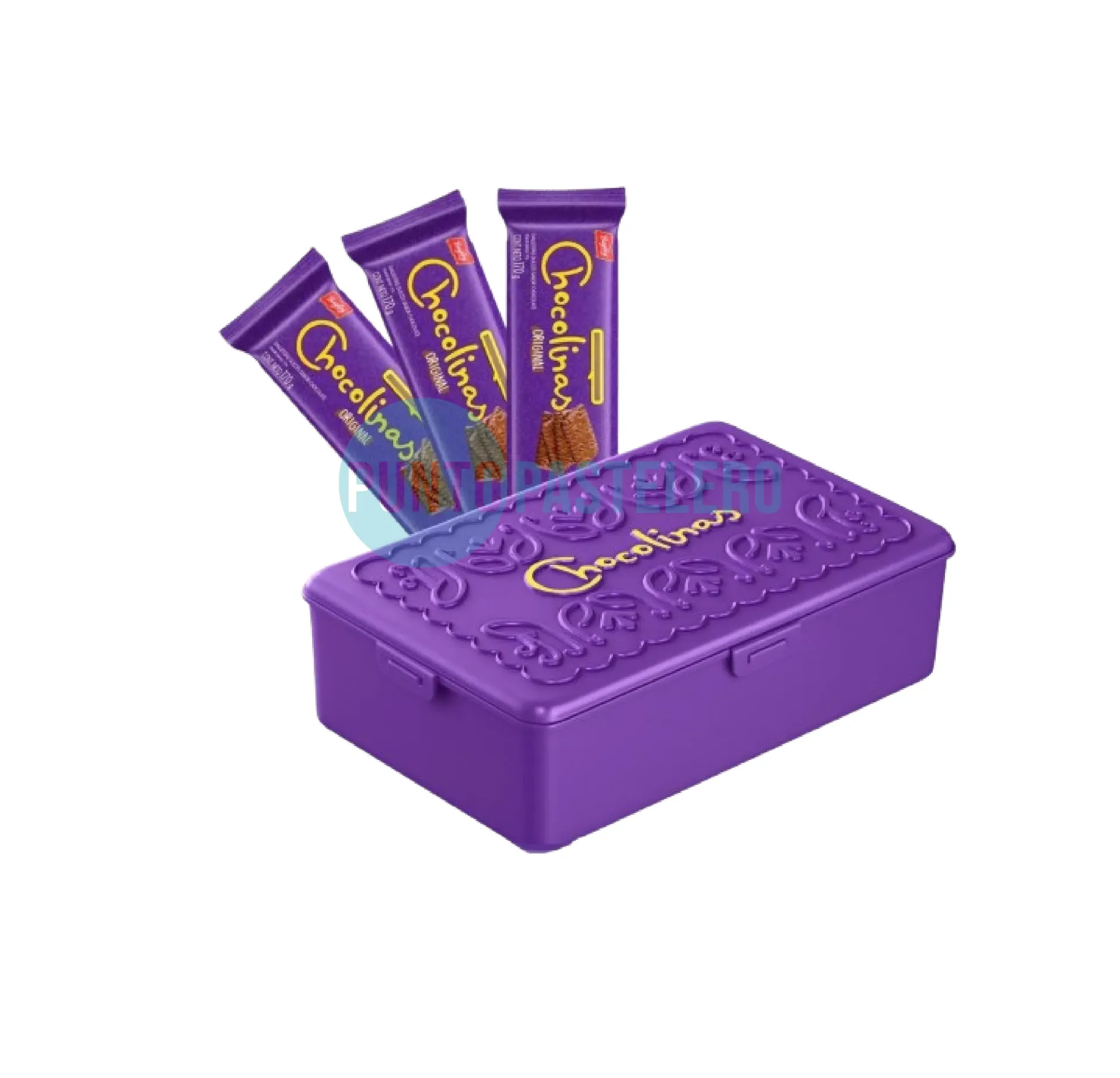 [7790040152809] TUPPER DESMONTABLE CON 3 CHOCOLINAS BAGLEY (EDICION ESPECIAL)