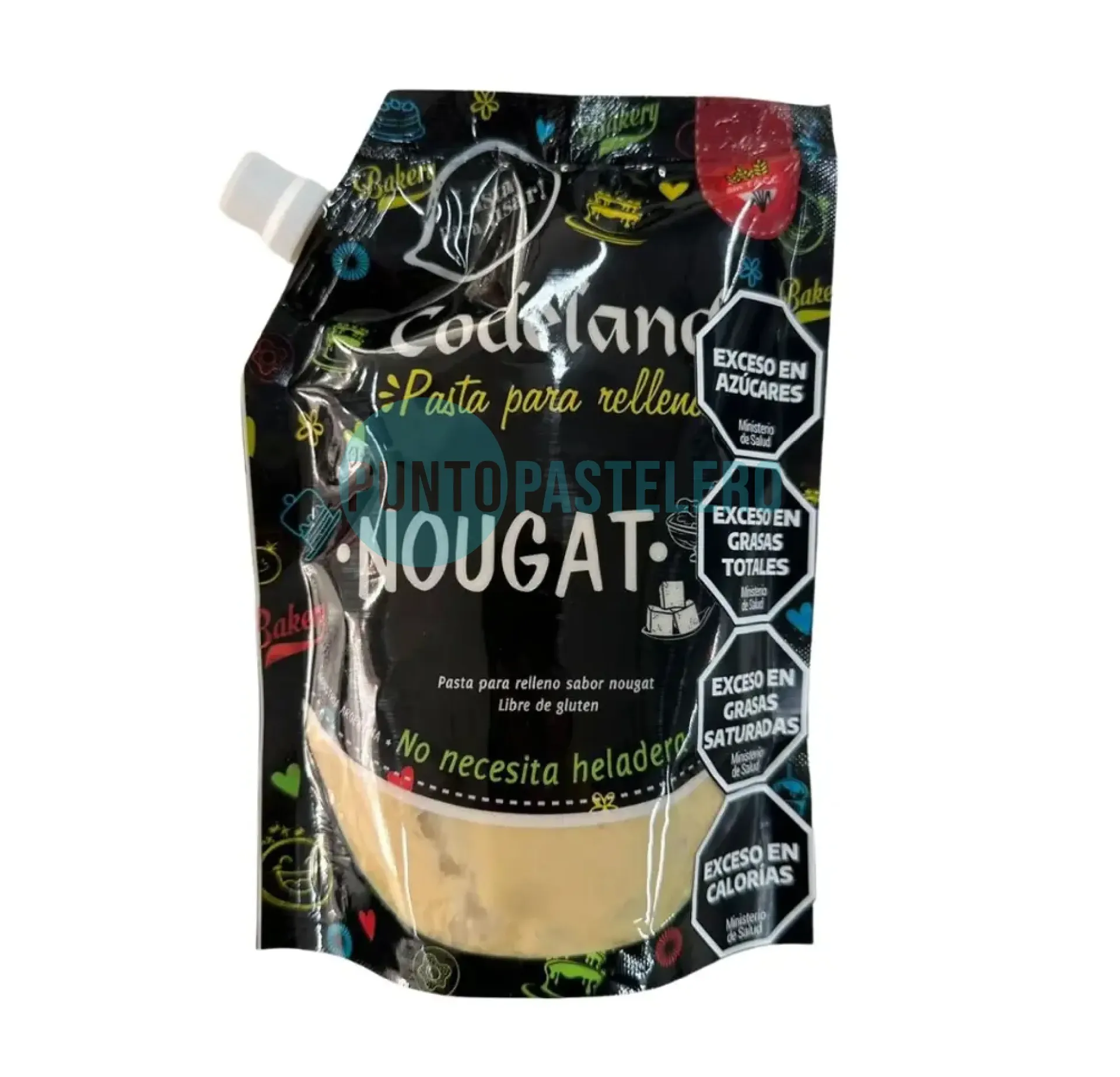 [7798167510083] PASTA PARA RELLENO CODELAND NOUGAT (X 500 GR.)