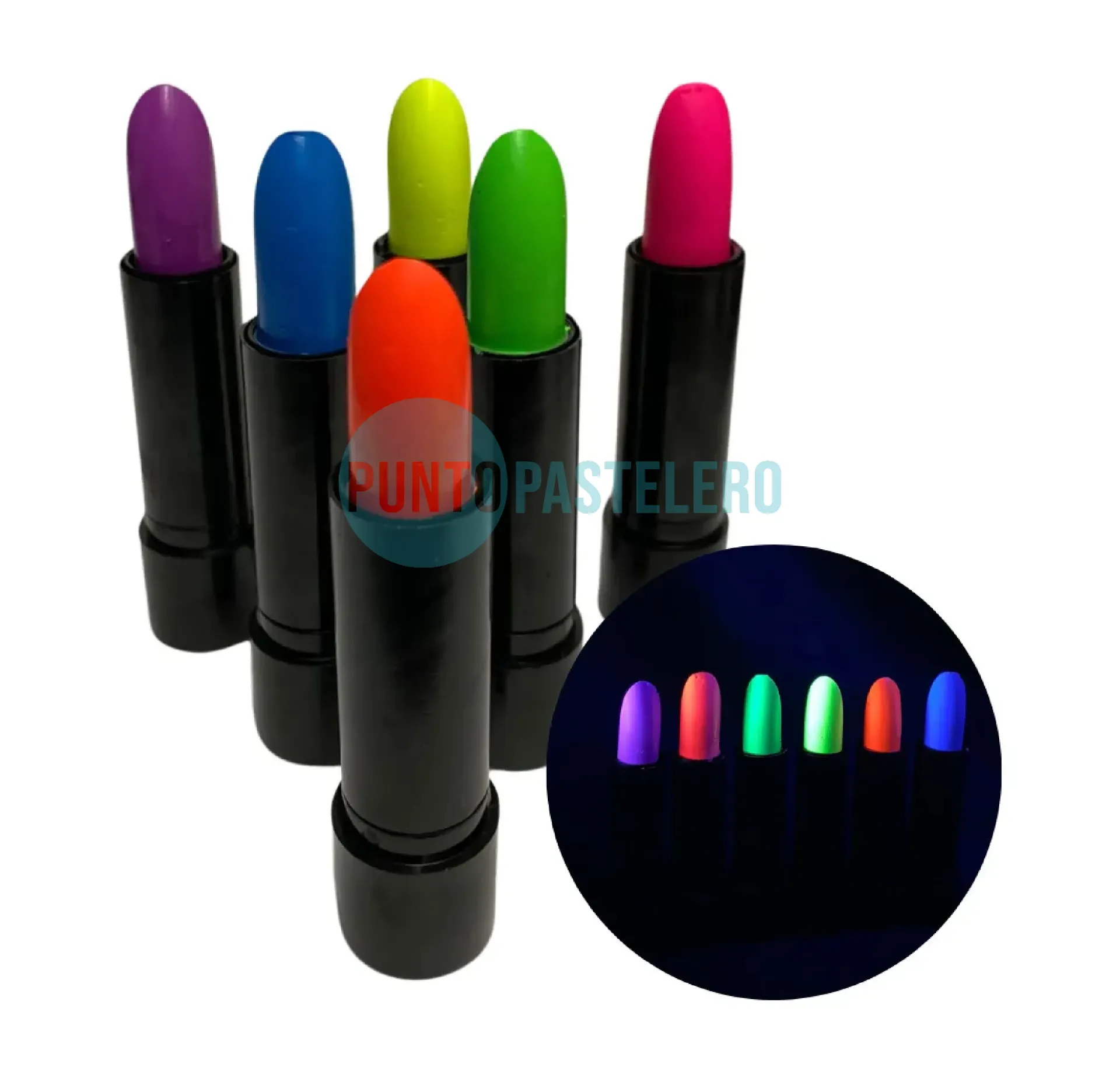 MAQUILLAJE ARTISTICO EN BARRA FLUO (COLORES SURTIDOS)