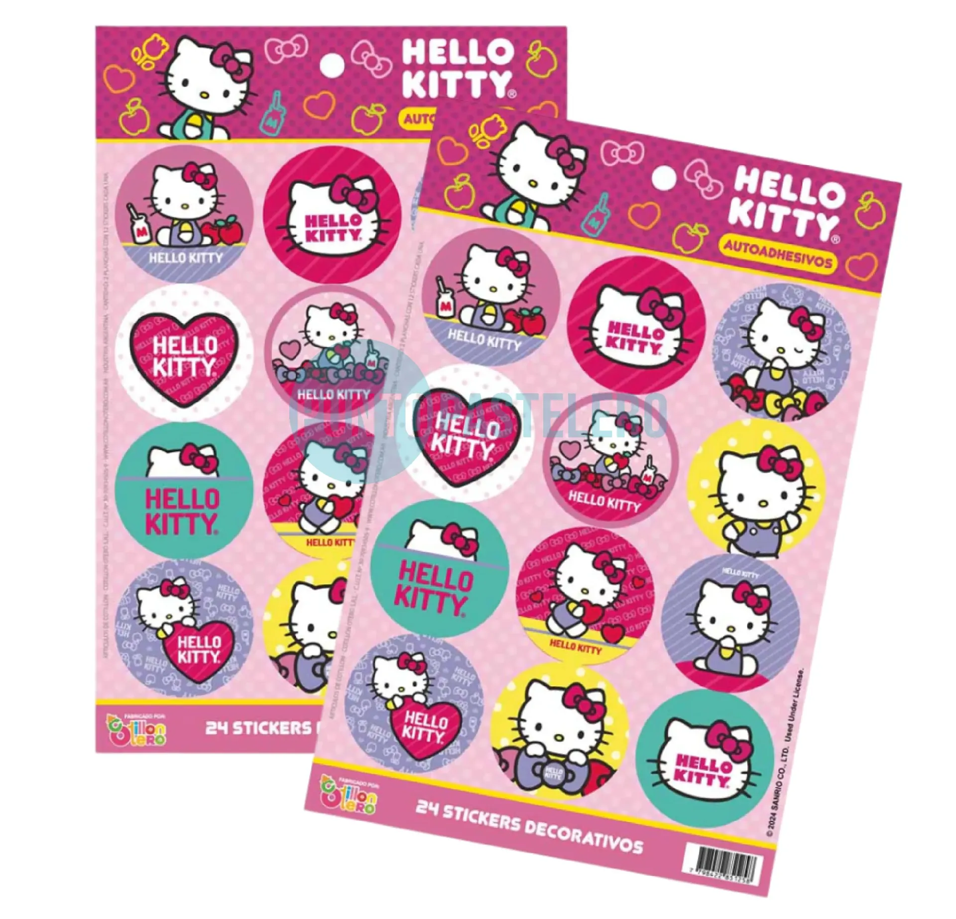 STICKERS KITTY (24 U.)