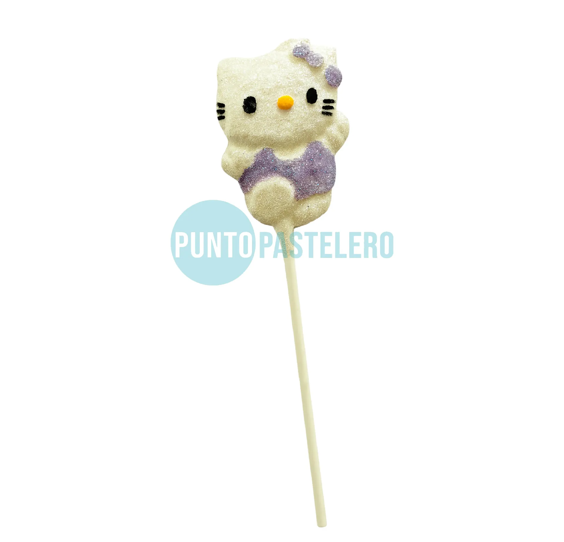 [51951] VELA PINCHE CON BRILLO HELLO KITTY (17 CM)