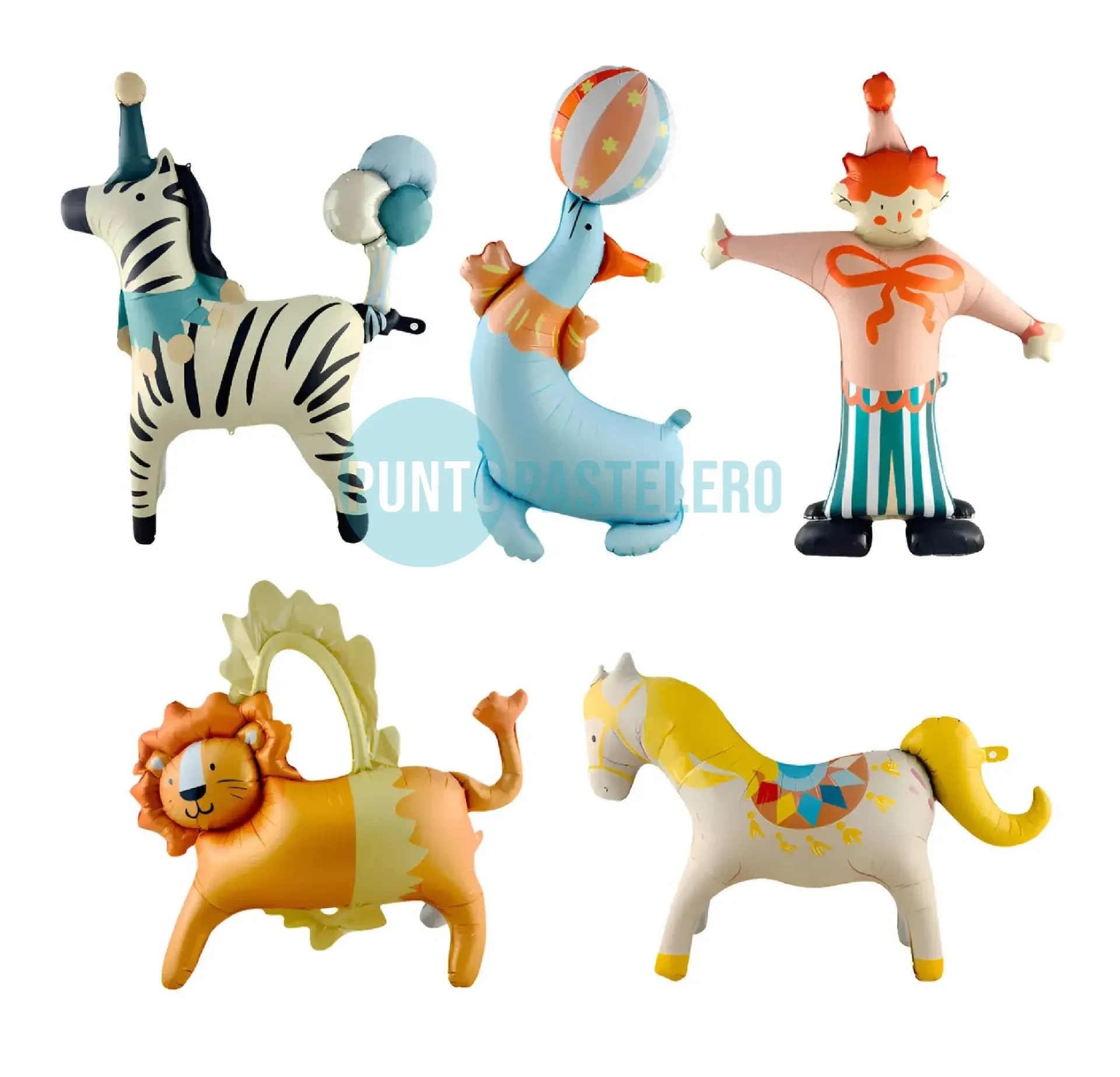 SET DE GLOBOS CIRCUS (5 PZ)