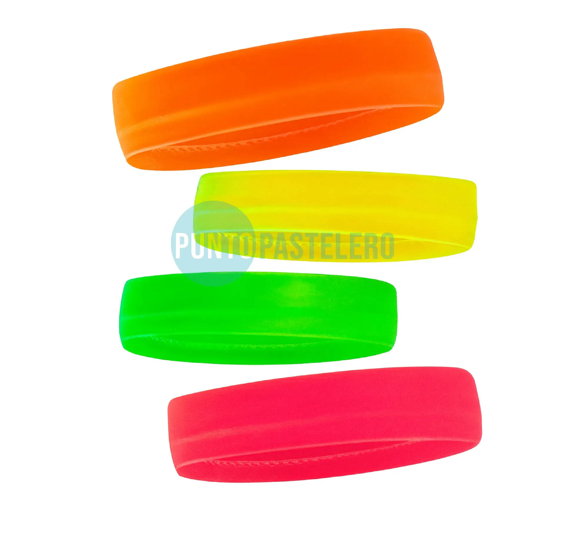 VINCHA TELA ELASTICA FLUO