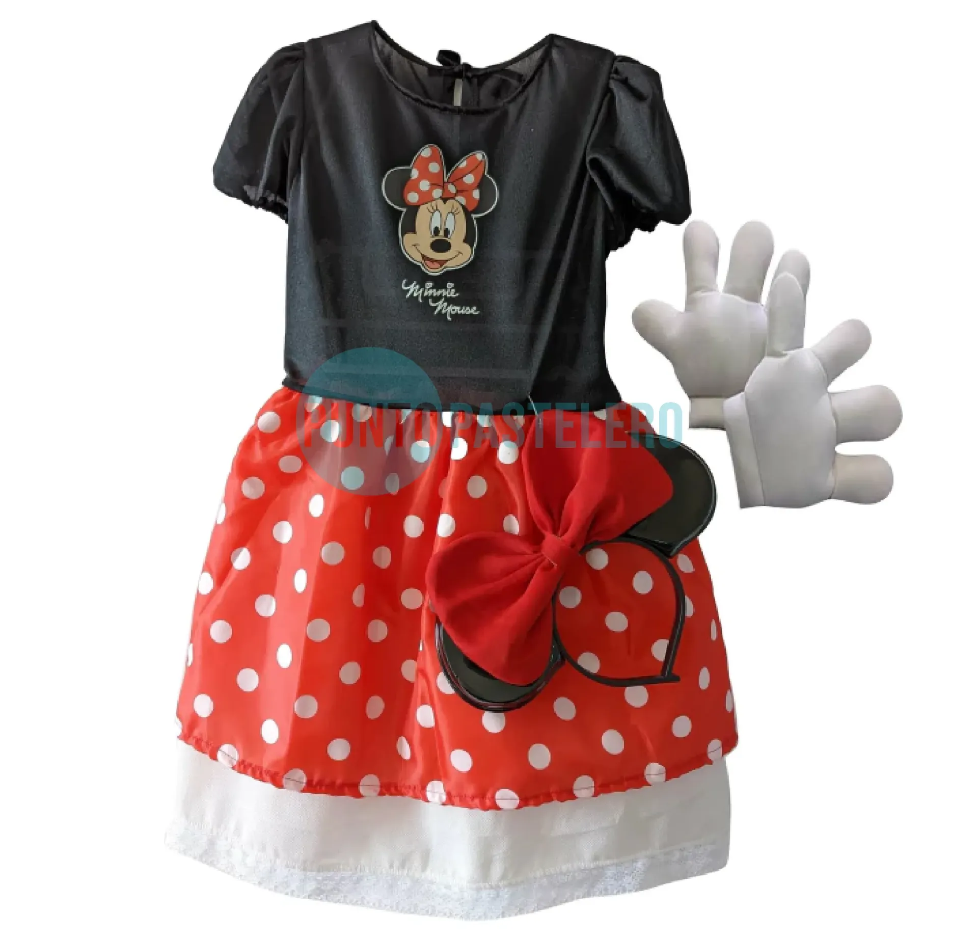DISFRAZ OFICIAL MINNIE (TALLE 0) (3-4 AÑOS)