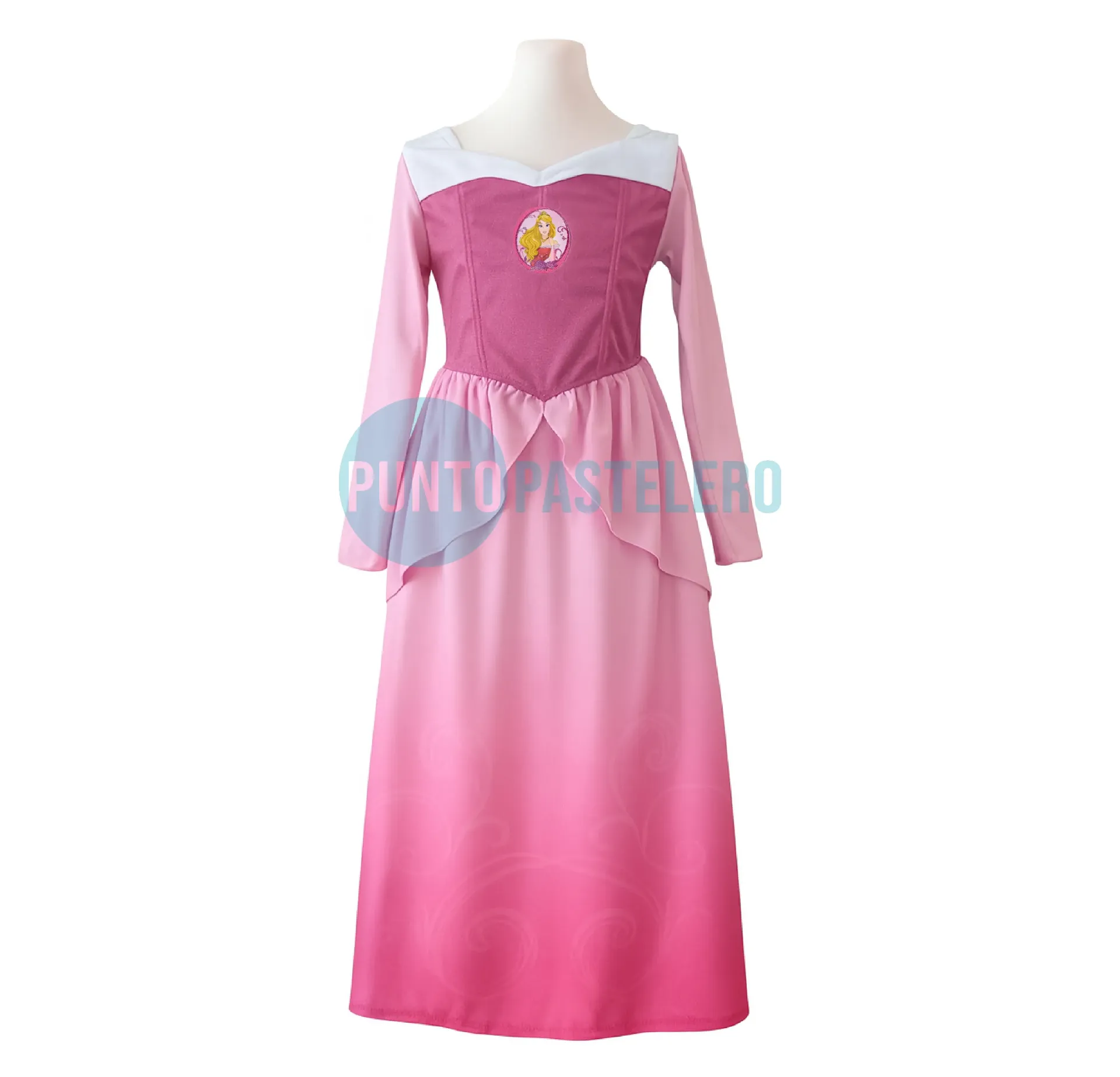 DISFRAZ OFICIAL BELLA DURMIENTE (TALLE 2) (7-8 AÑOS)