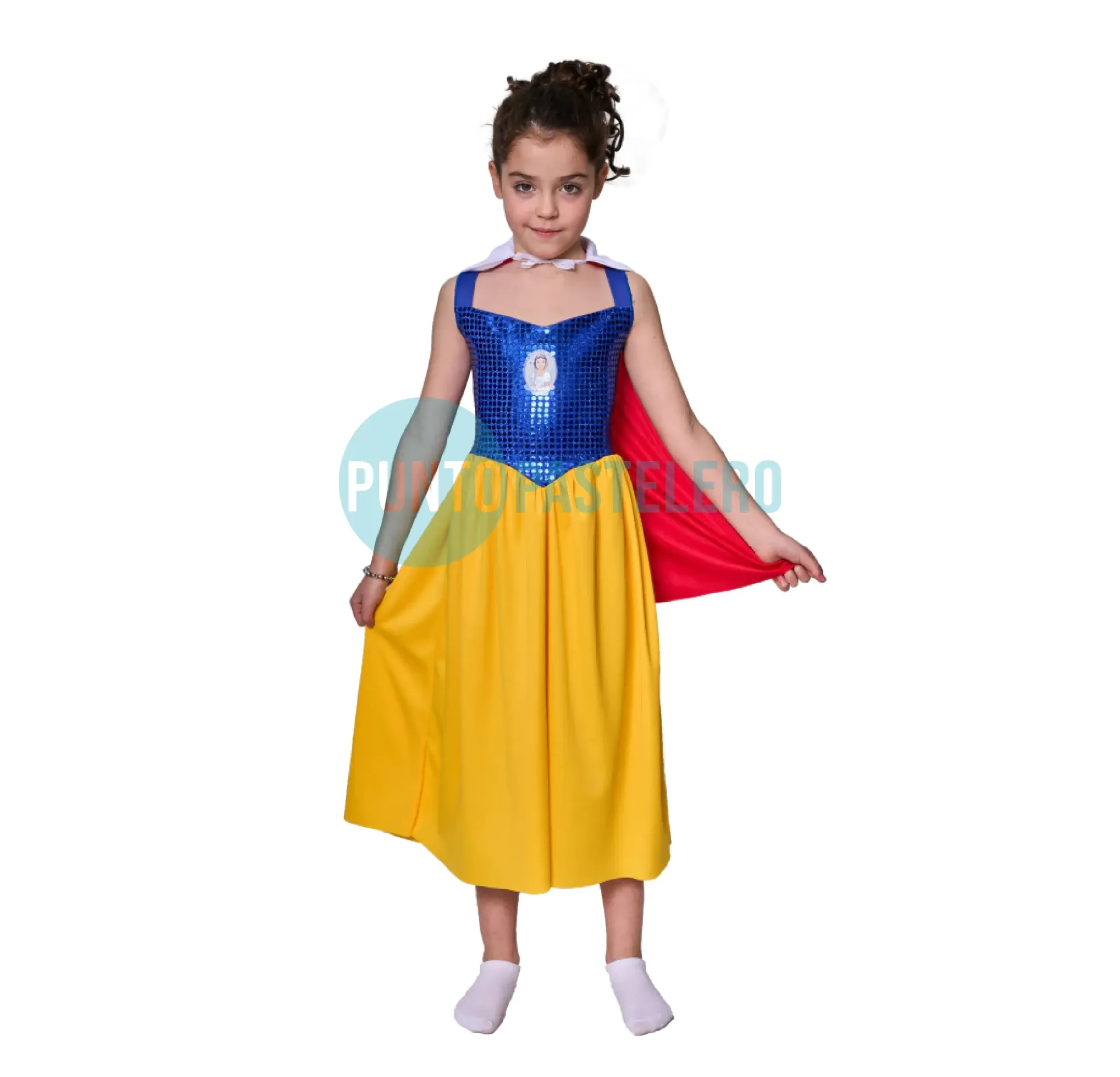 DISFRAZ OFICIAL BLANCANIEVES (TALLE 2) (7-8 AÑOS)