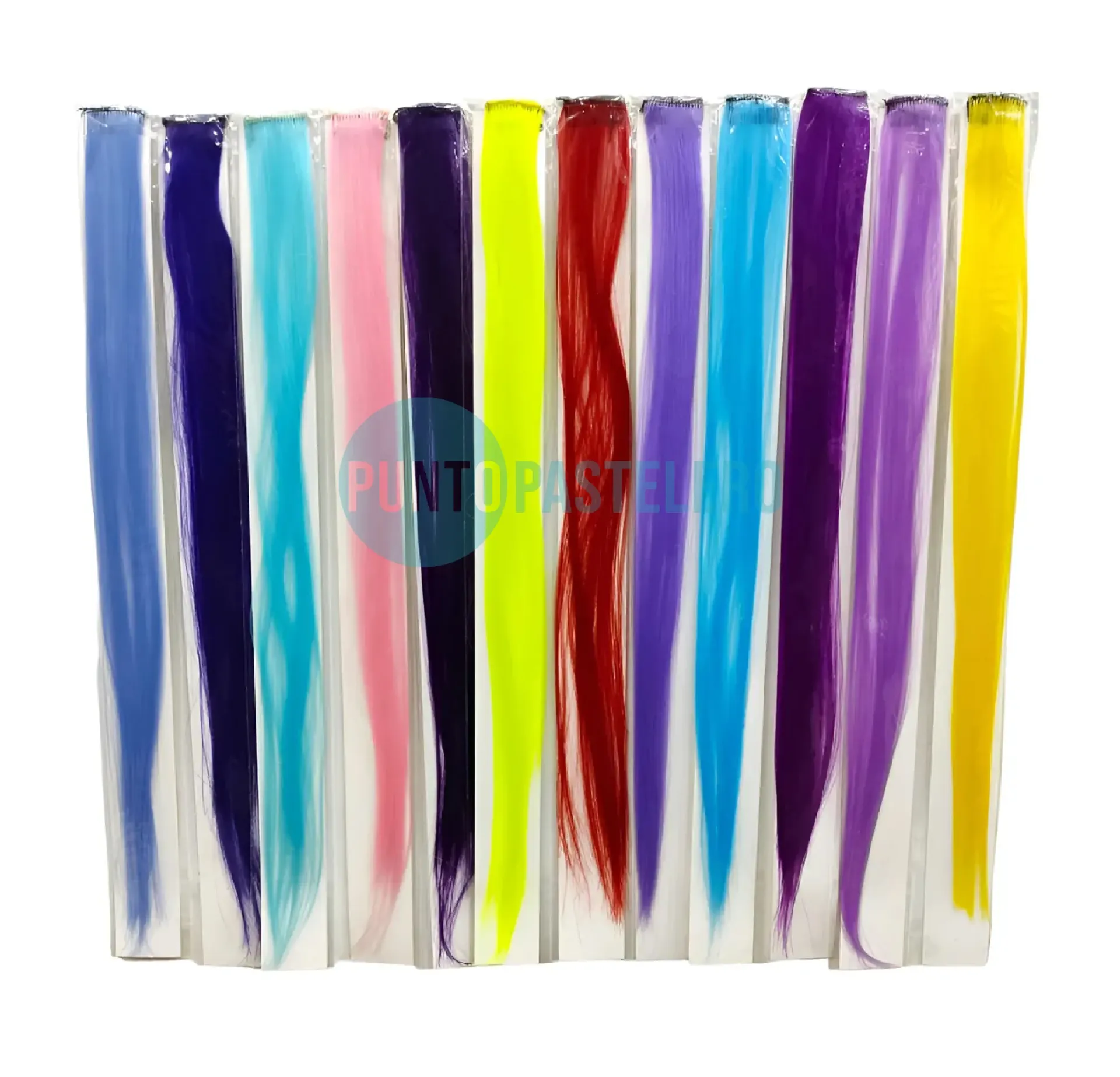 EXTENSION DE PELO CON OROPEL Y HEBILLA