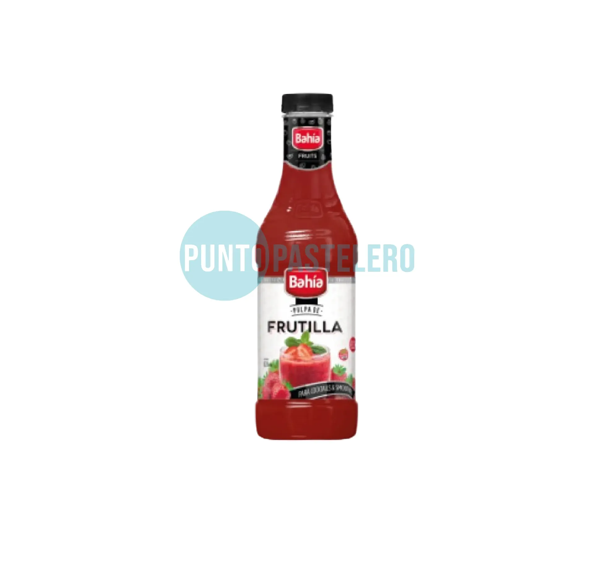 [7795933203262] PULPA DE FRUTILLA PARA EN BOTELLA BAHIA (X 800 ML.)