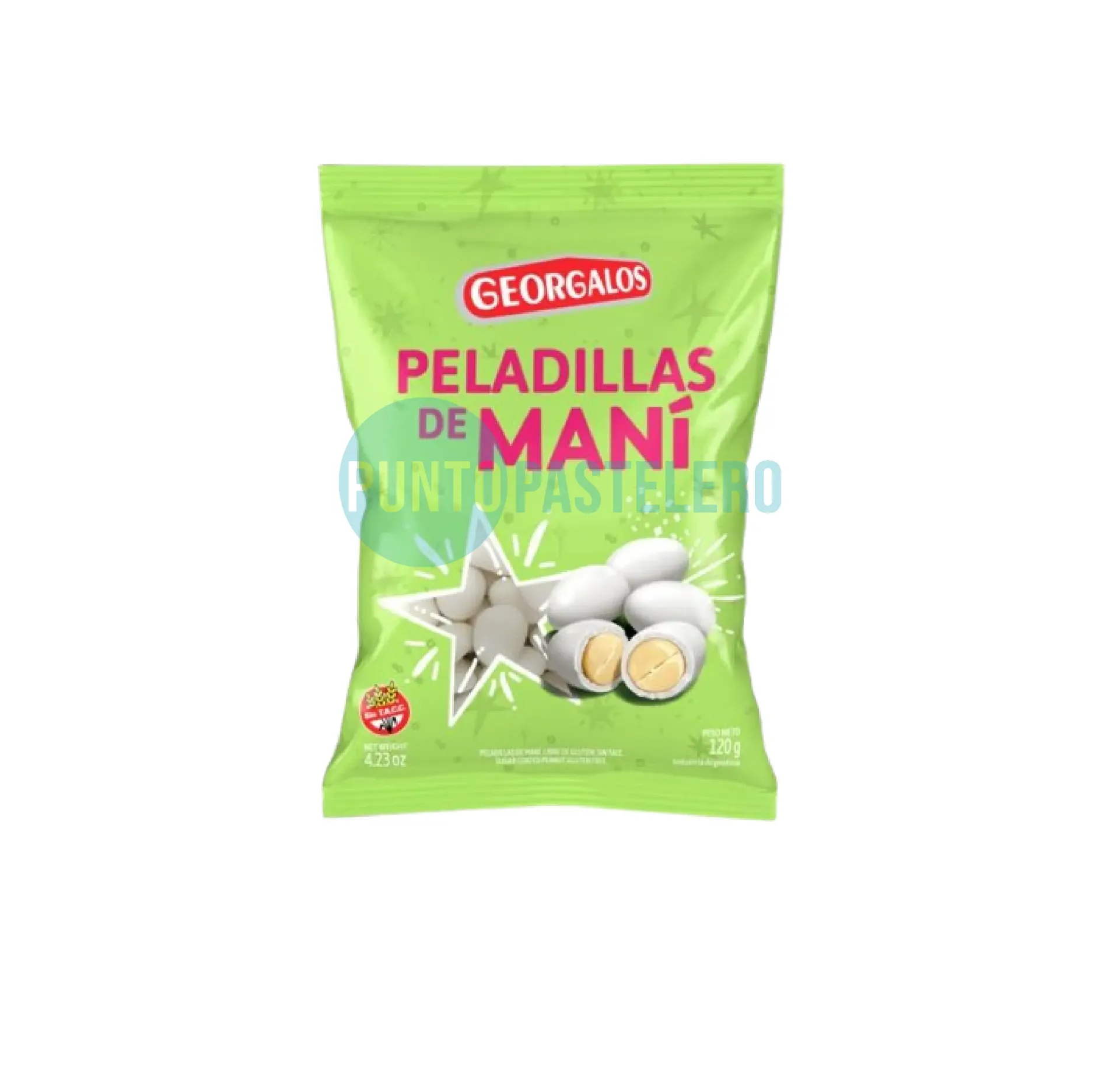 [7790380004776] PELADILLA DE MANI GEORGALOS (X 120 GR.) (SIN TACC)