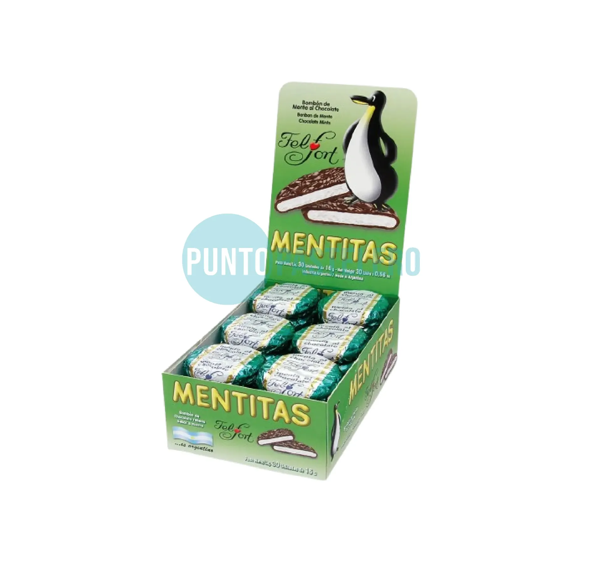 MEDALLON MENTITAS FELFORT (X 30 U.)