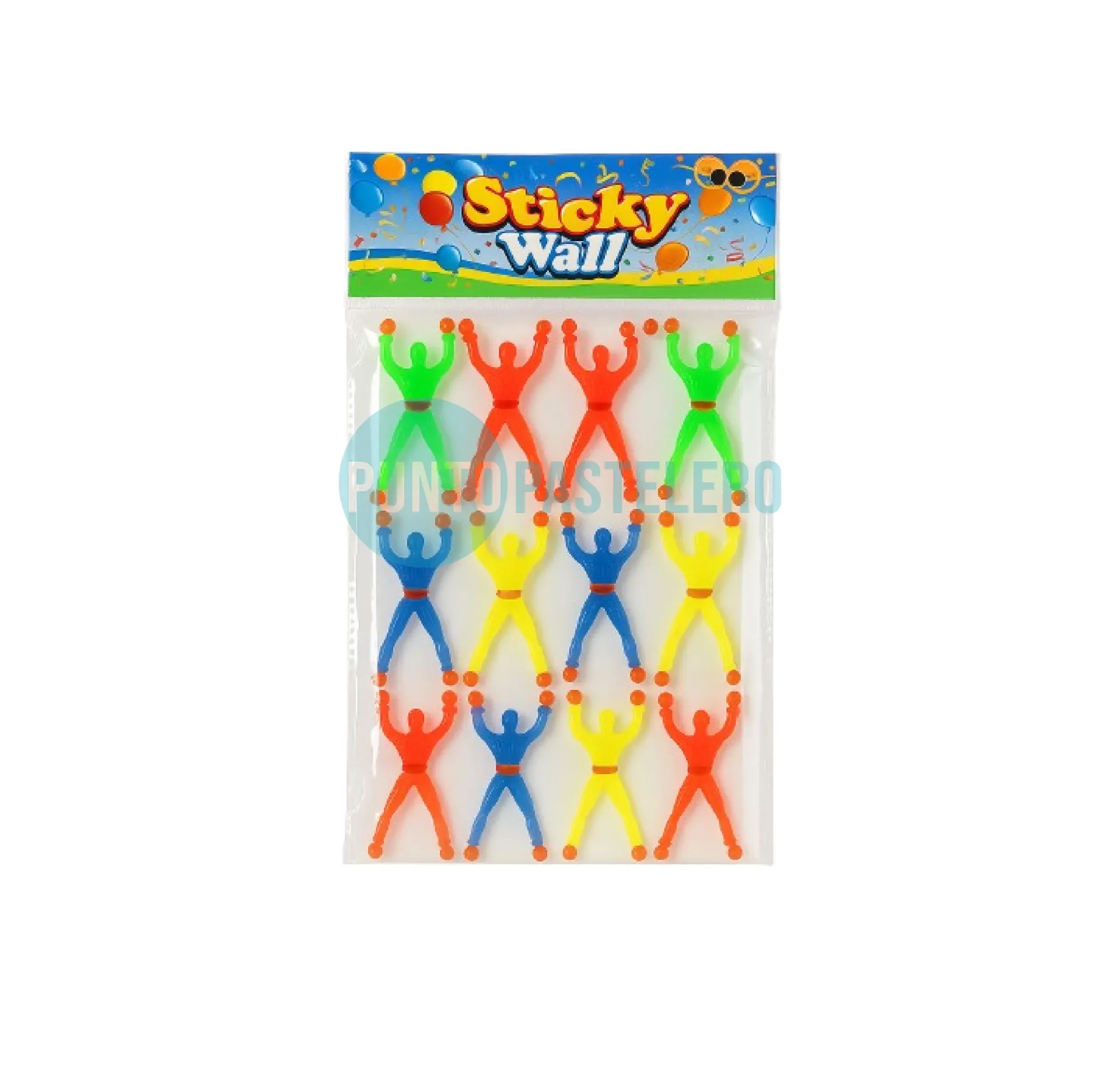 BLISTER HOMBRE ARACNIDO PEGAJOSO (X 20 U.)