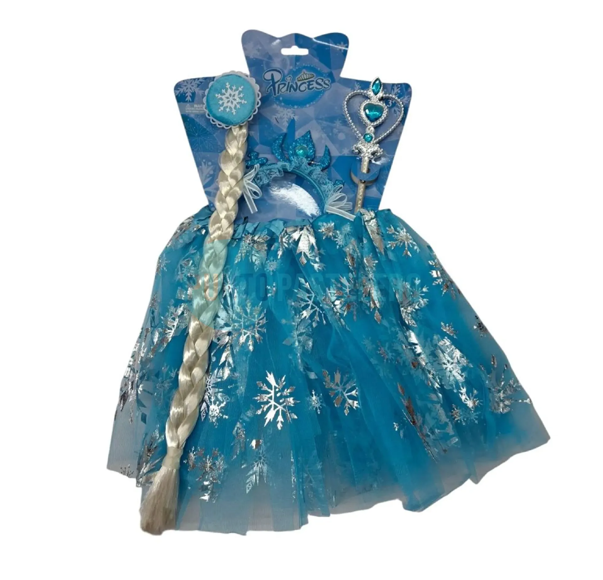SET DISFRAZ REINA DEL HIELO (FROZEN)