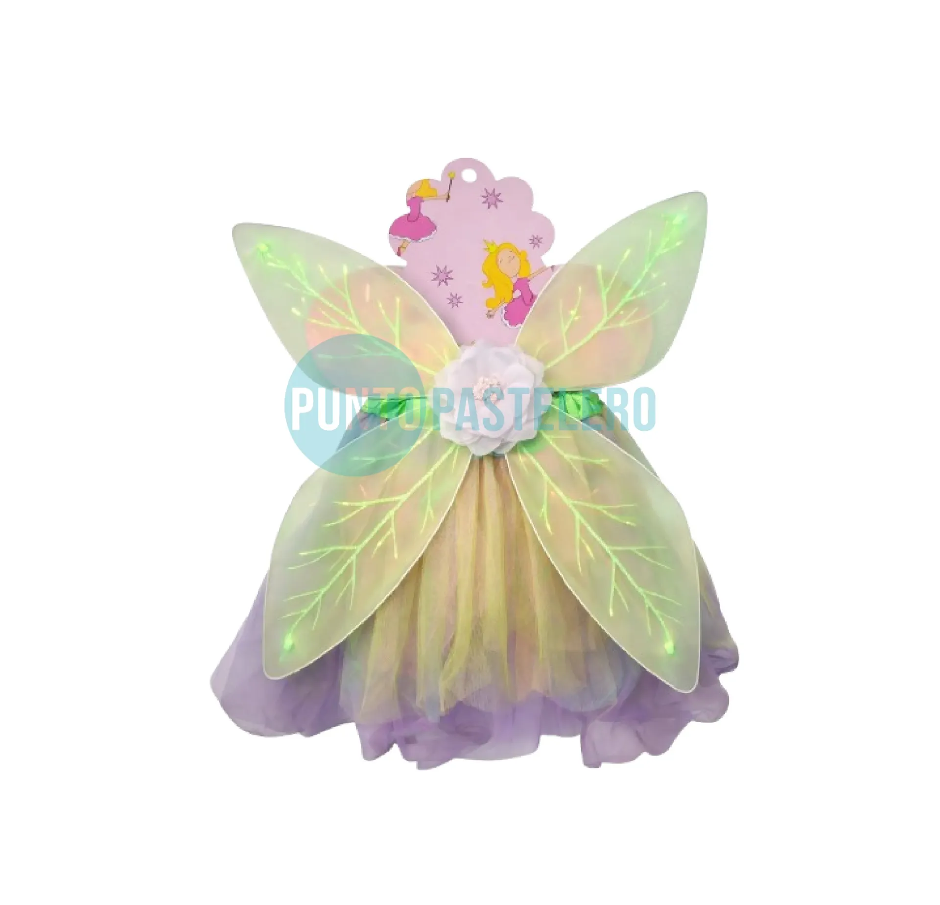 [MR199] SET DISFRAZ HADA ARCOIRIS