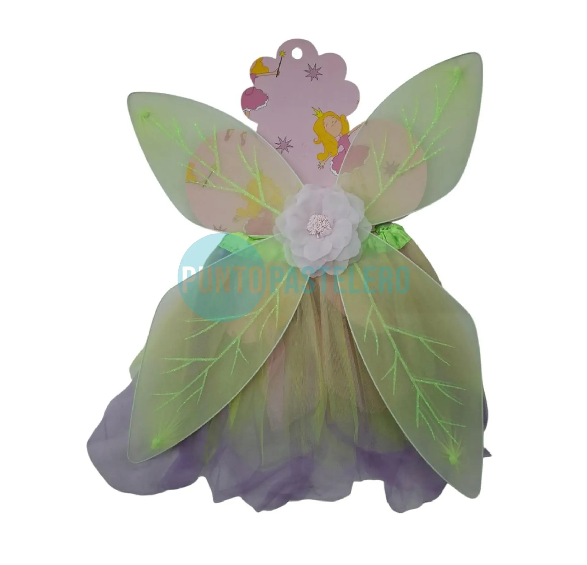 SET DISFRAZ HADA ARCOIRIS