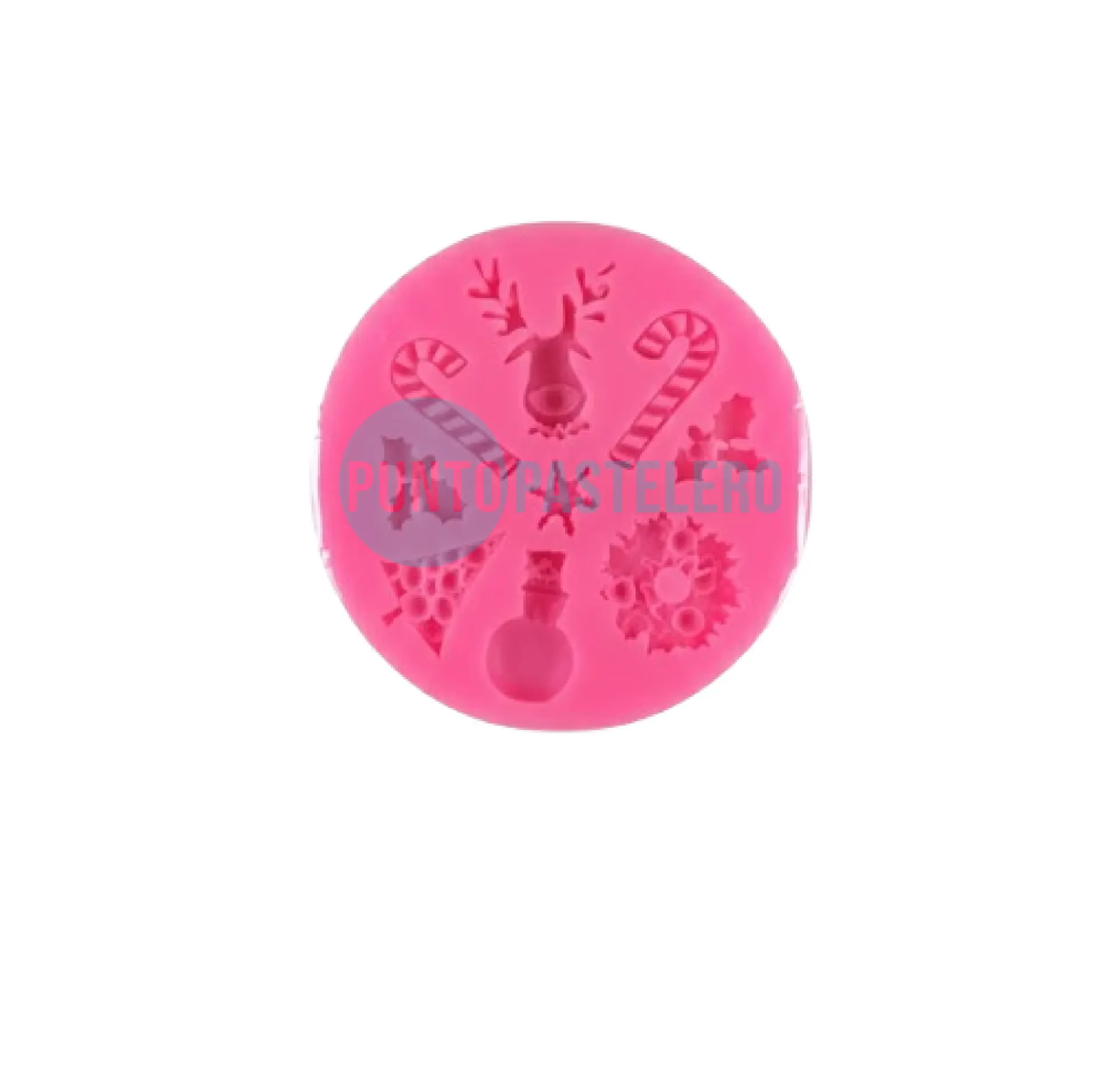 MOLDE DE SILICONA NAVIDEÑO (9 MODELOS)