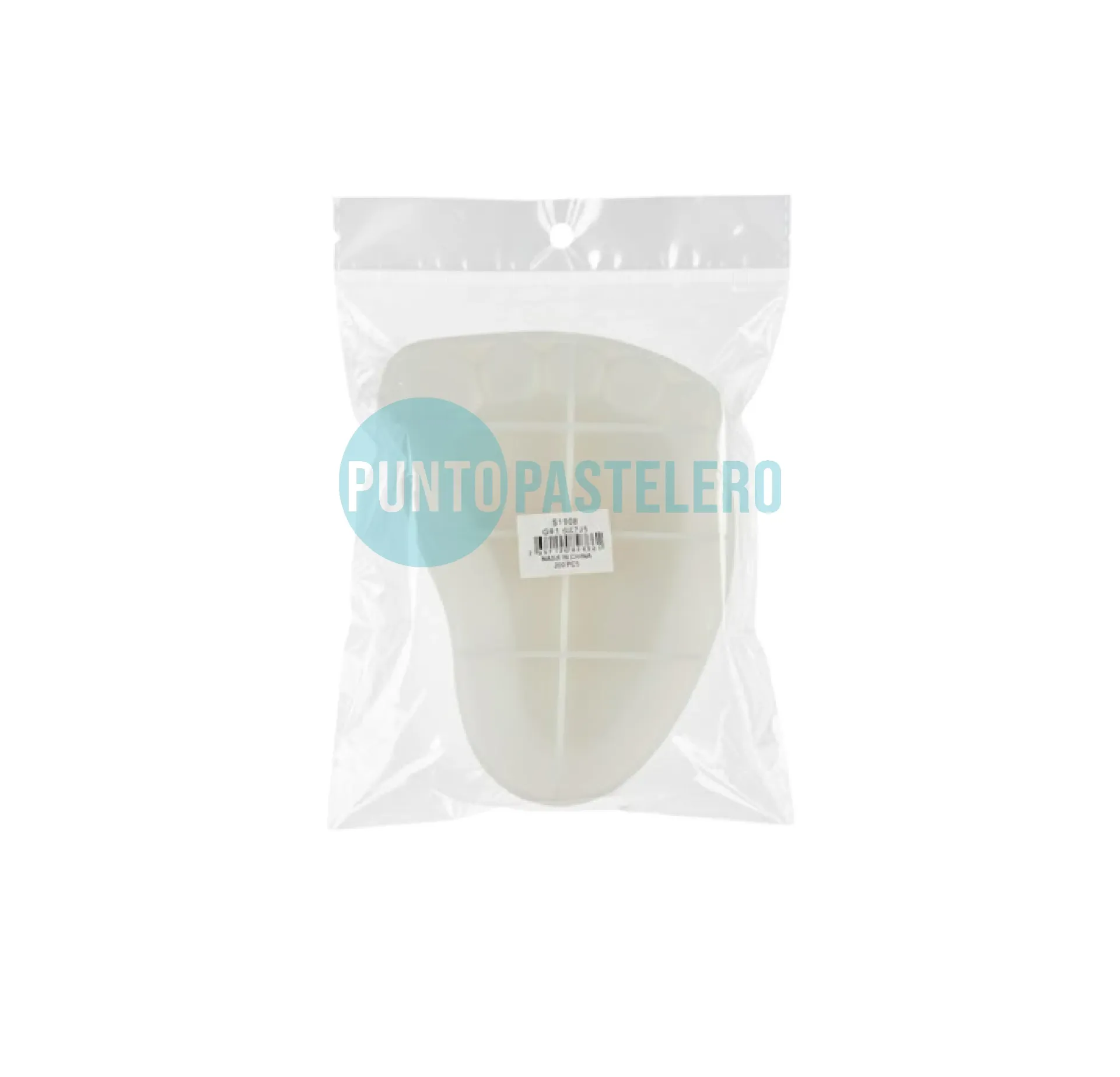 MOLDE SILICONA PORTAVELA PIE (S1908) (PORTA VELA) [B8]