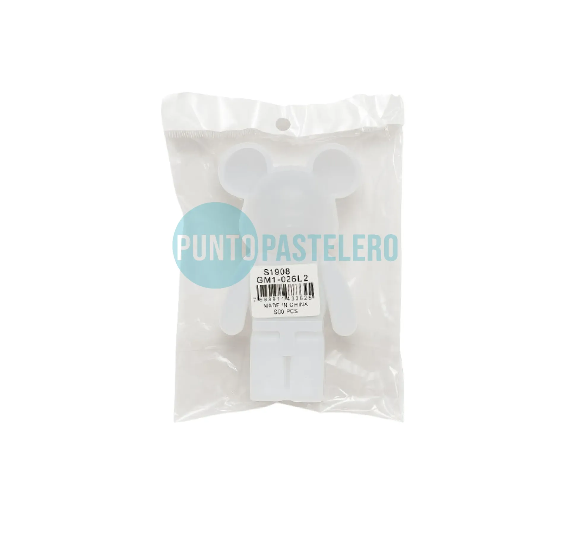 MOLDE SILICONA OSITO ASTRONAUTA (PARA VELA) [B8]