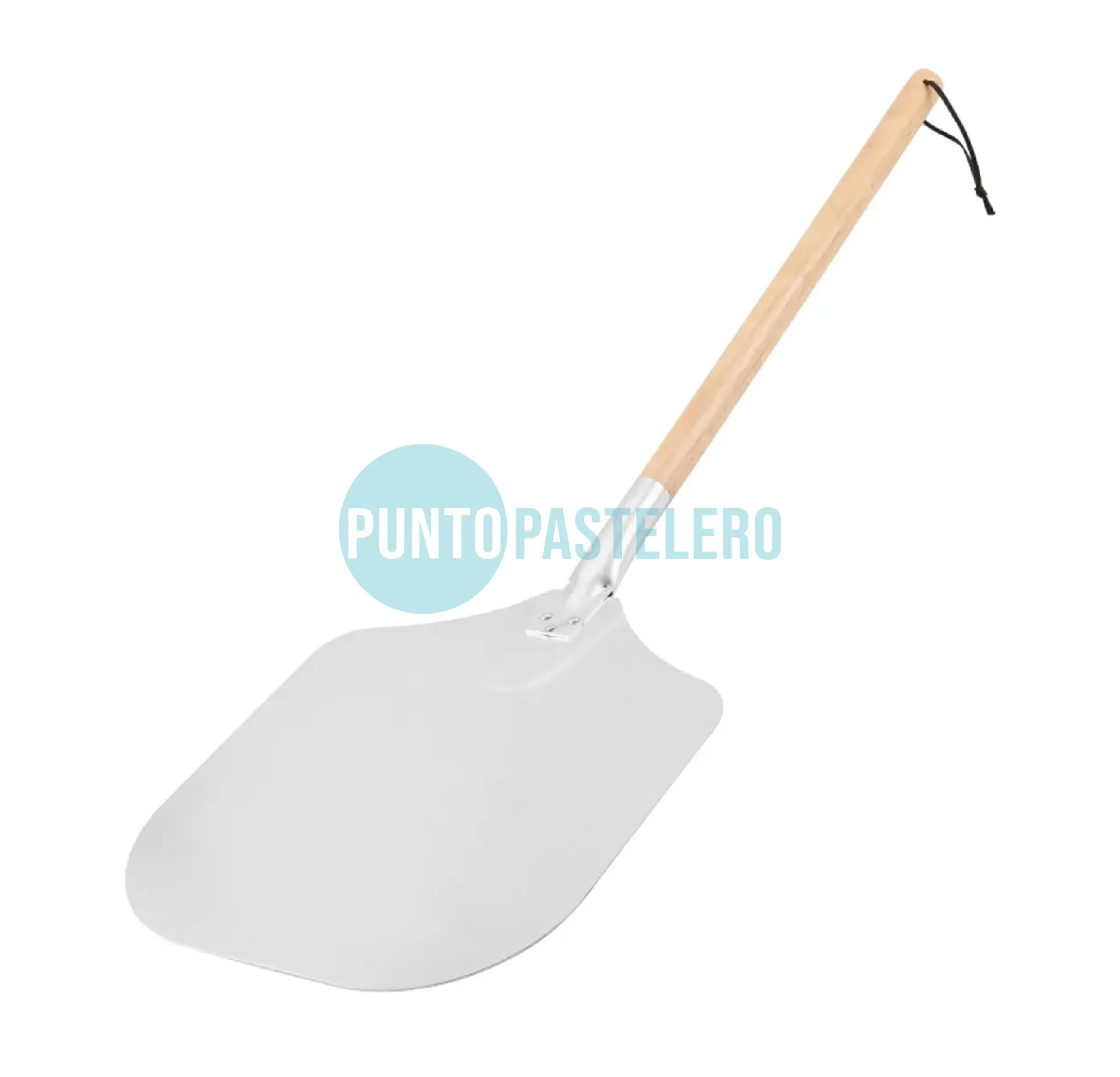 PALA DE ALUMINIO PIZZERA CON MANGO DE MADERA (91 CM)