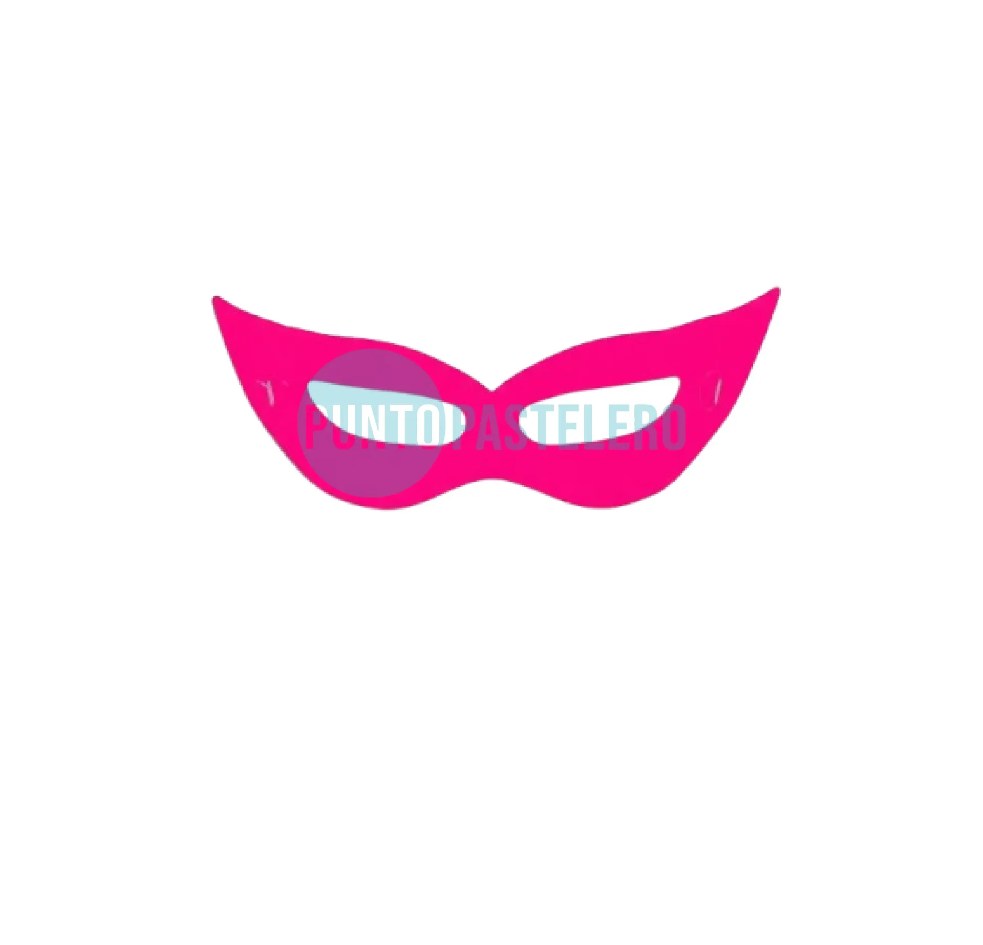 ANTIFAZ CARTON PLASTIFICADO FLUO ROSA (X 10 U.)