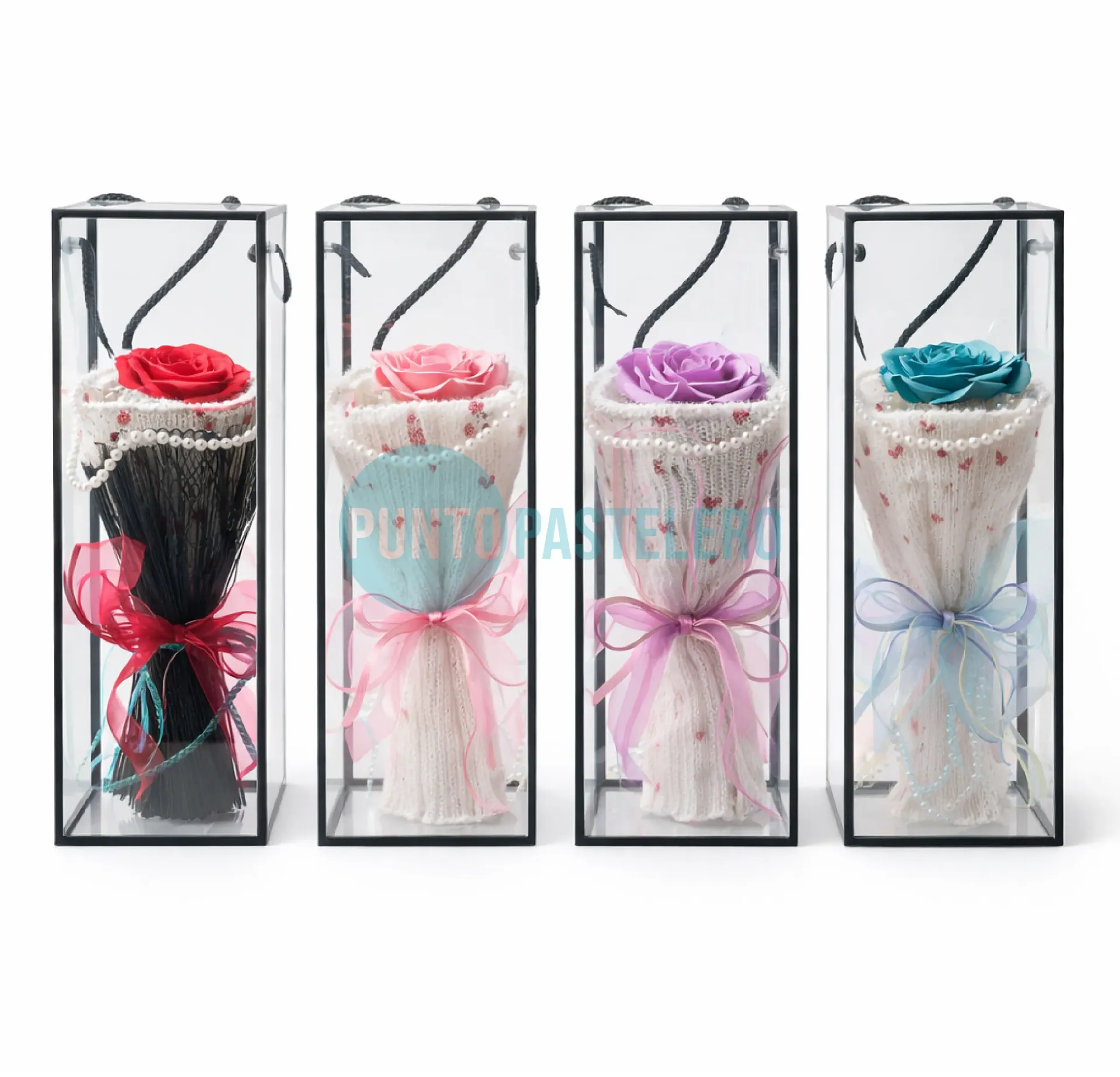 RAMO CON CAJA EXHIBIDORA (27X10X10CM) (COLORES SURTIDOS) (LC-116)