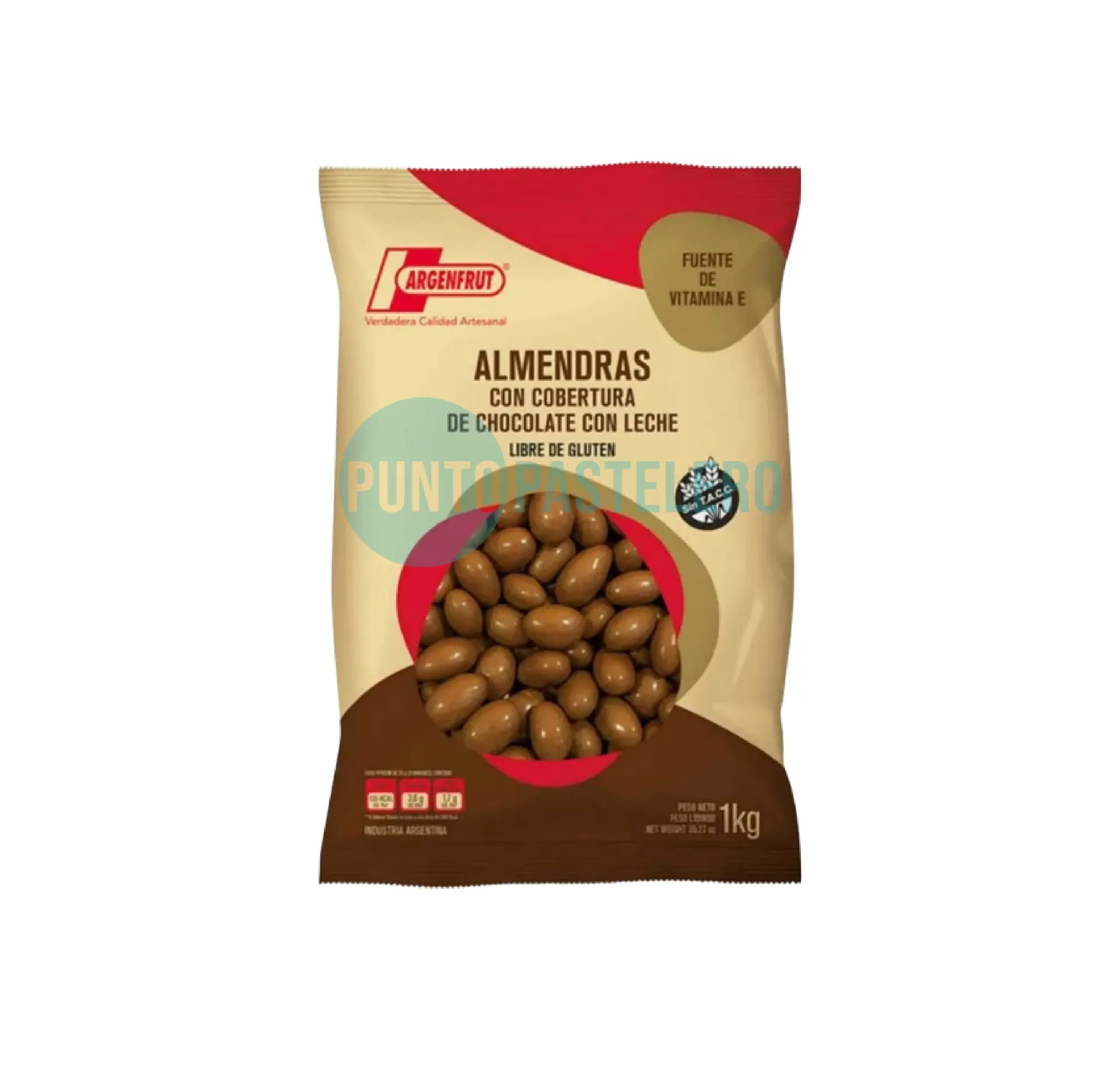 ALMENDRAS CON CHOCOLATE ARGENFRUT (X KG.) 