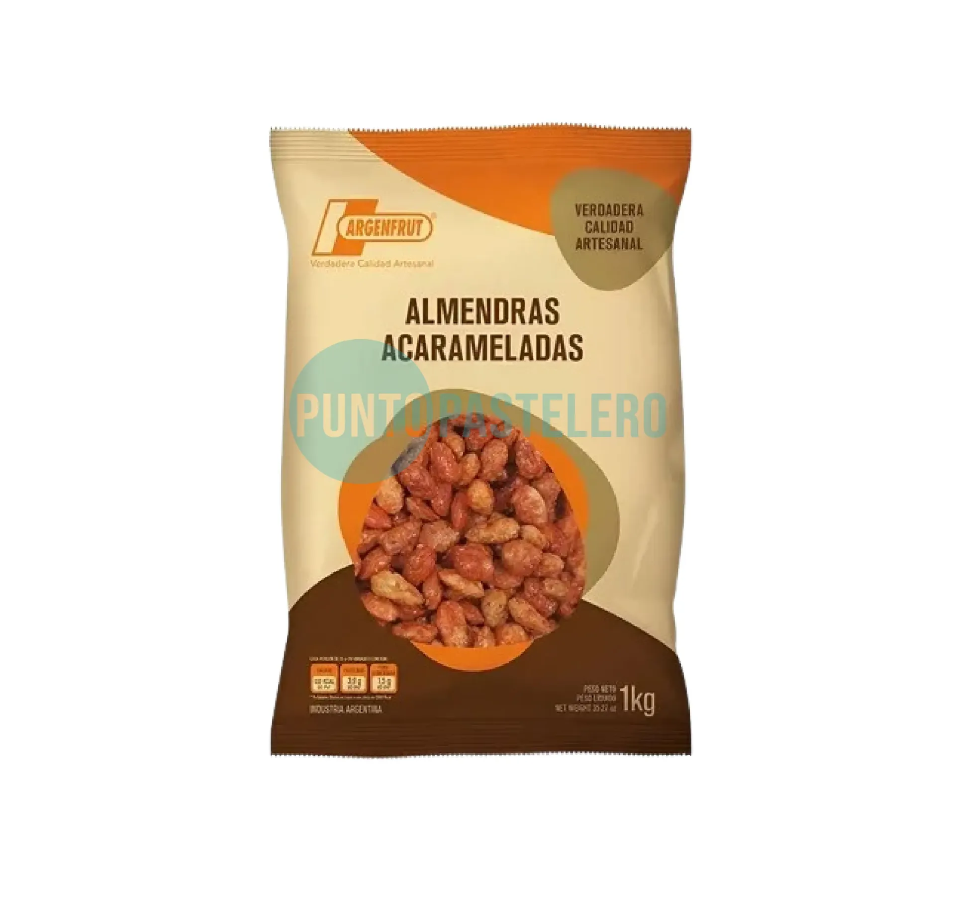 ALMENDRAS ACARAMELADAS ARGENFRUT (X KG.)