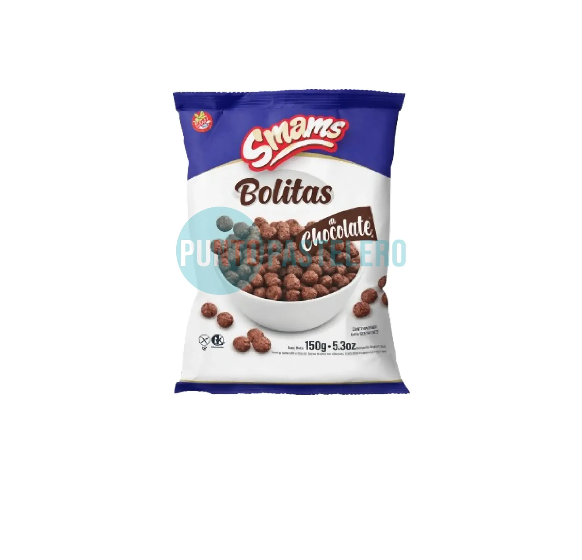 BOLITAS DE CHOCOLATE SMAMS (X 150 GR.) (SIN TACC)