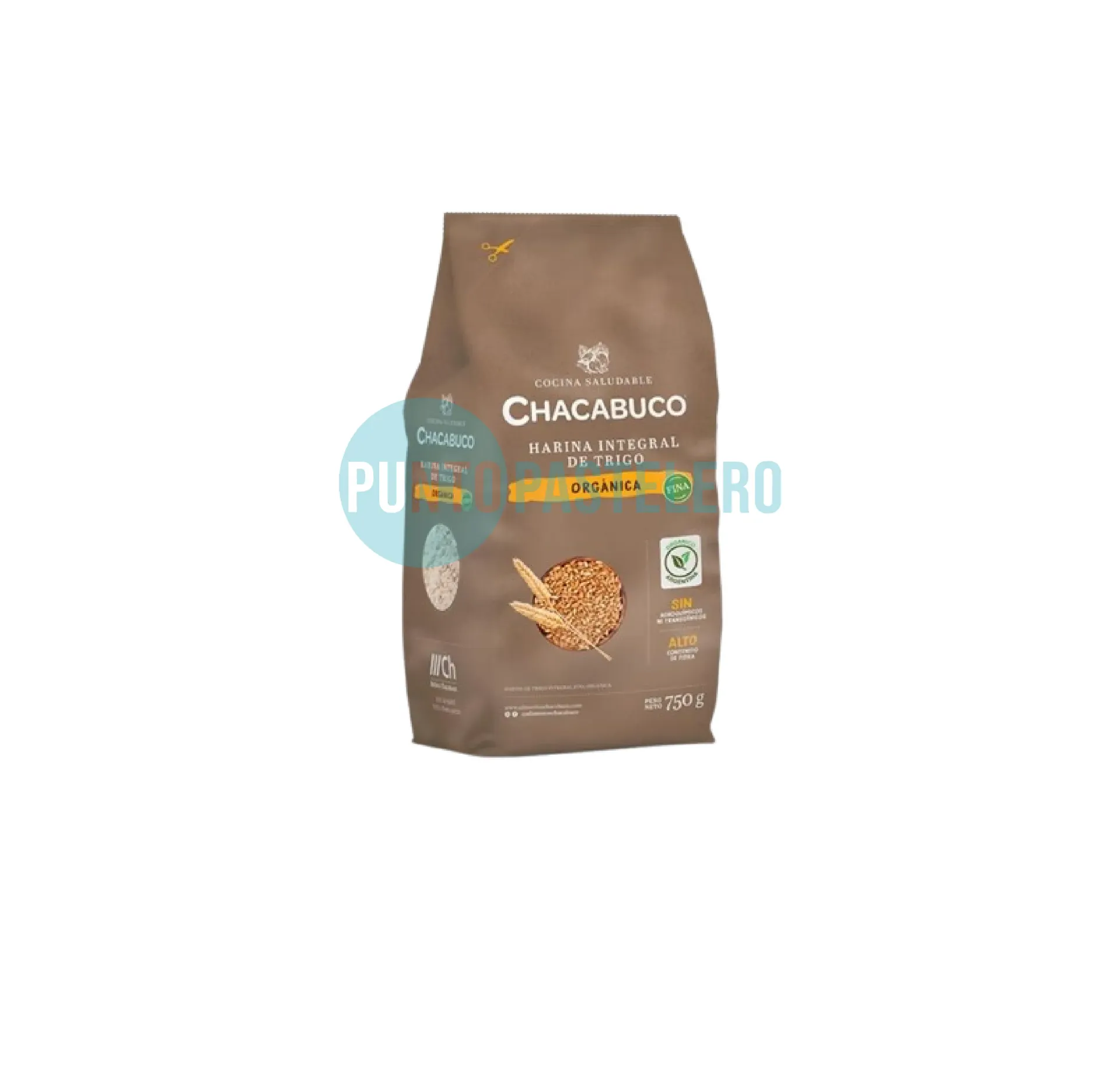 HARINA INTEGRAL CHACABUCO ORGANICO (X 750 GR.)