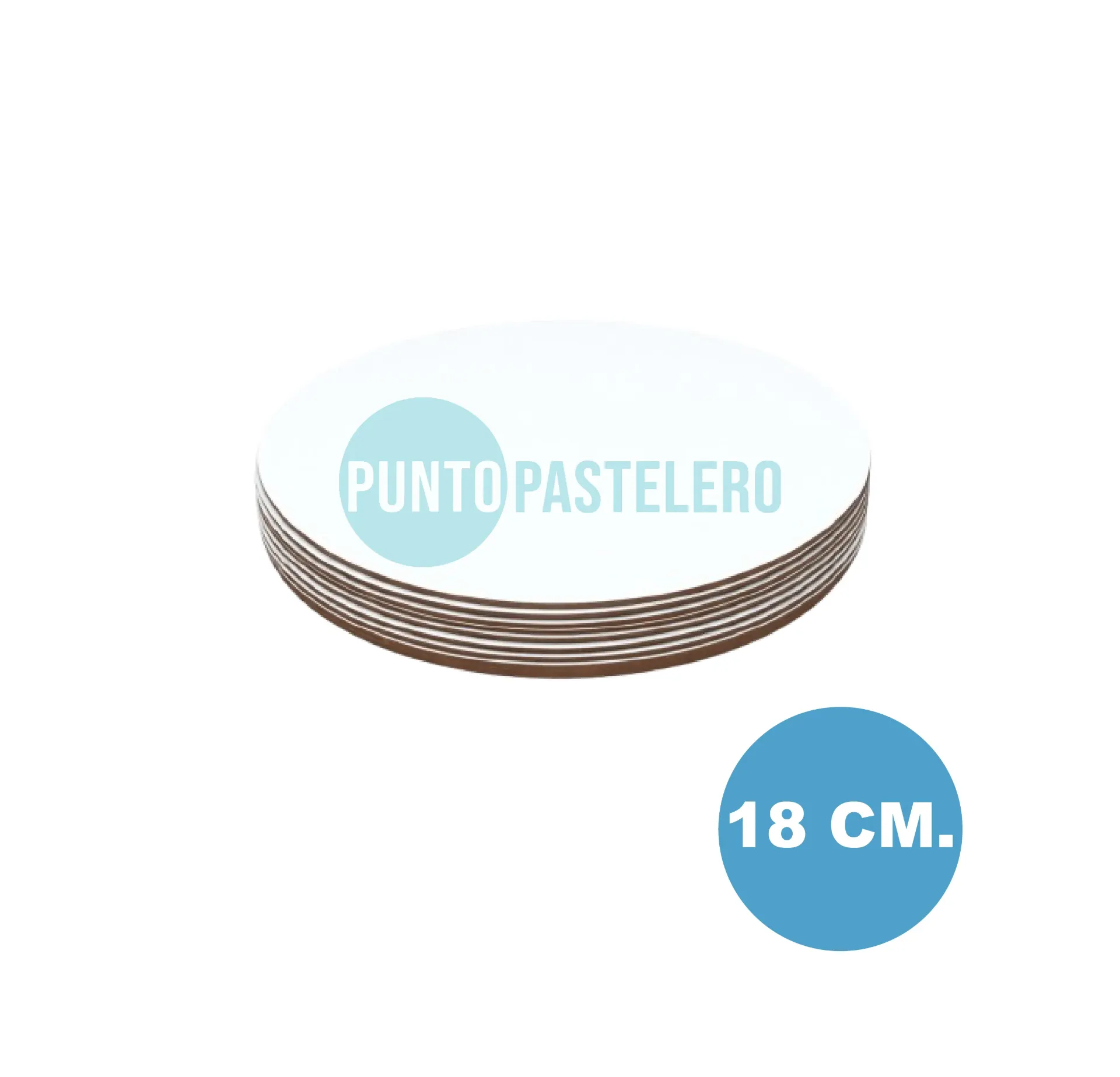 BASE FIBROPLUS REDONDA (18 CM)